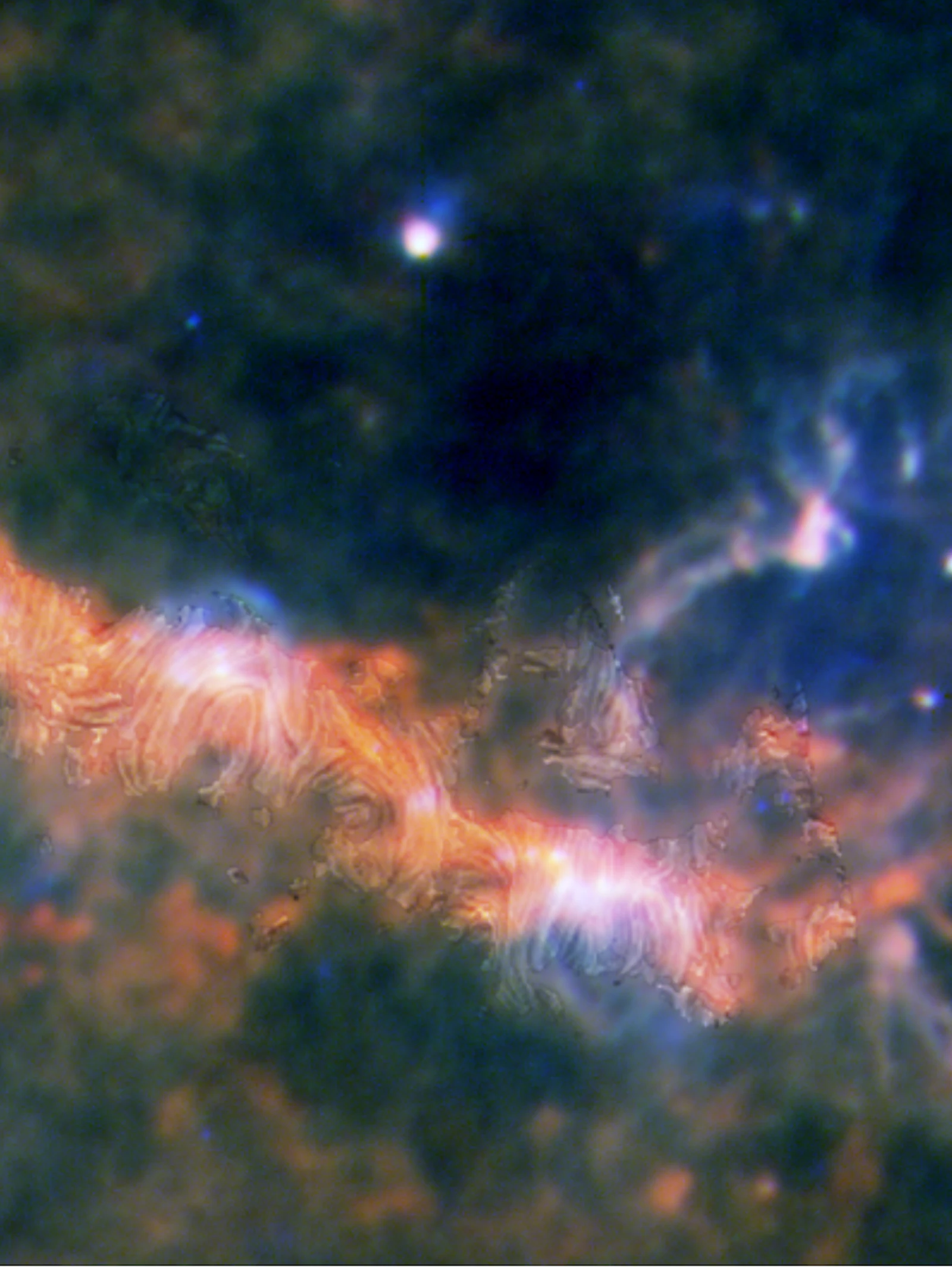 Zonder deze kosmische magneetvelden zag de nachthemel er veel helderder uit
