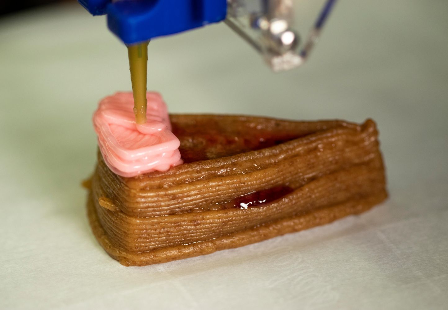 Deze 3D-geprinte taart geeft een voorproefje van digitaal koken