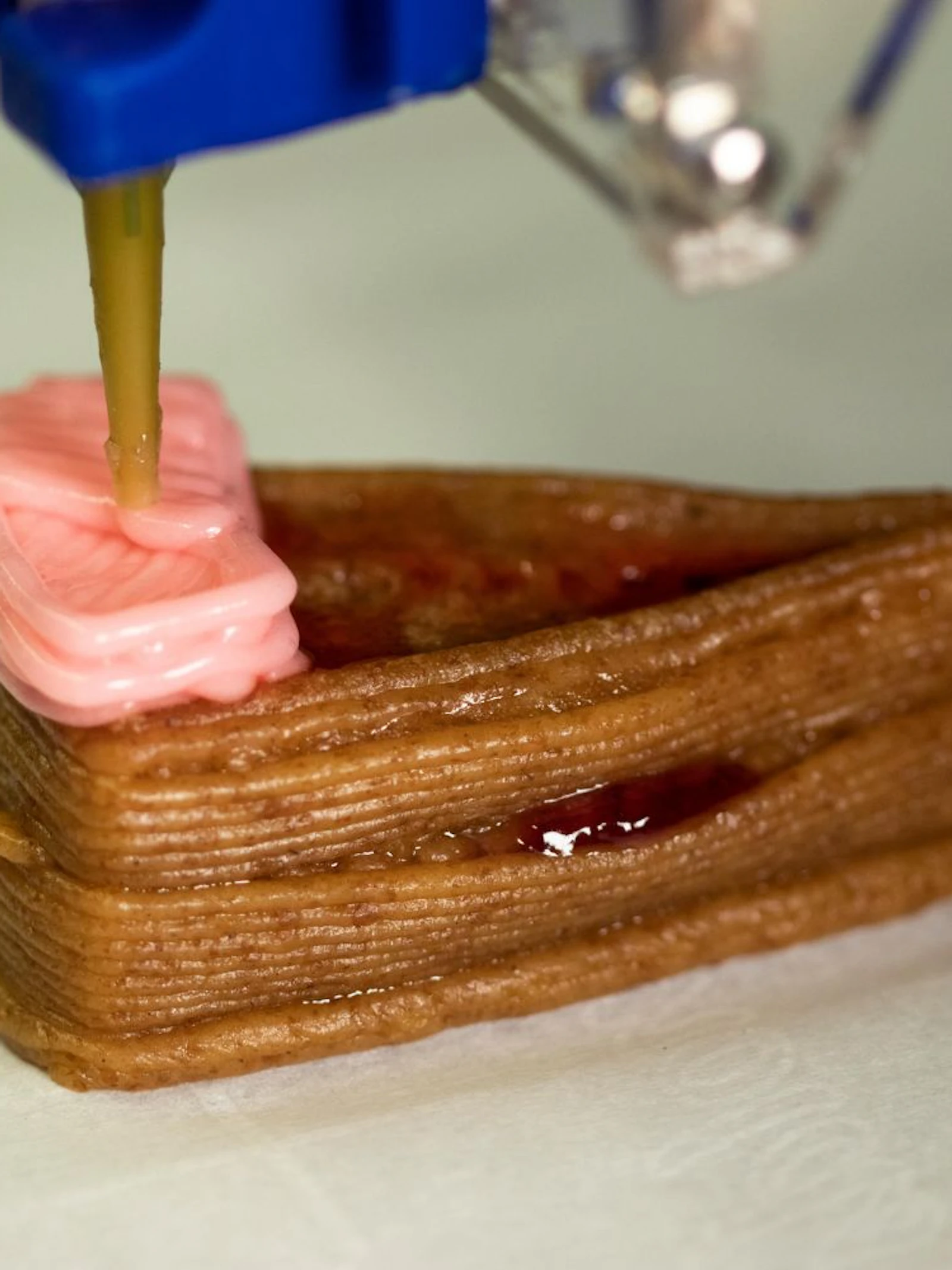 Deze 3D-geprinte taart geeft een voorproefje van digitaal koken