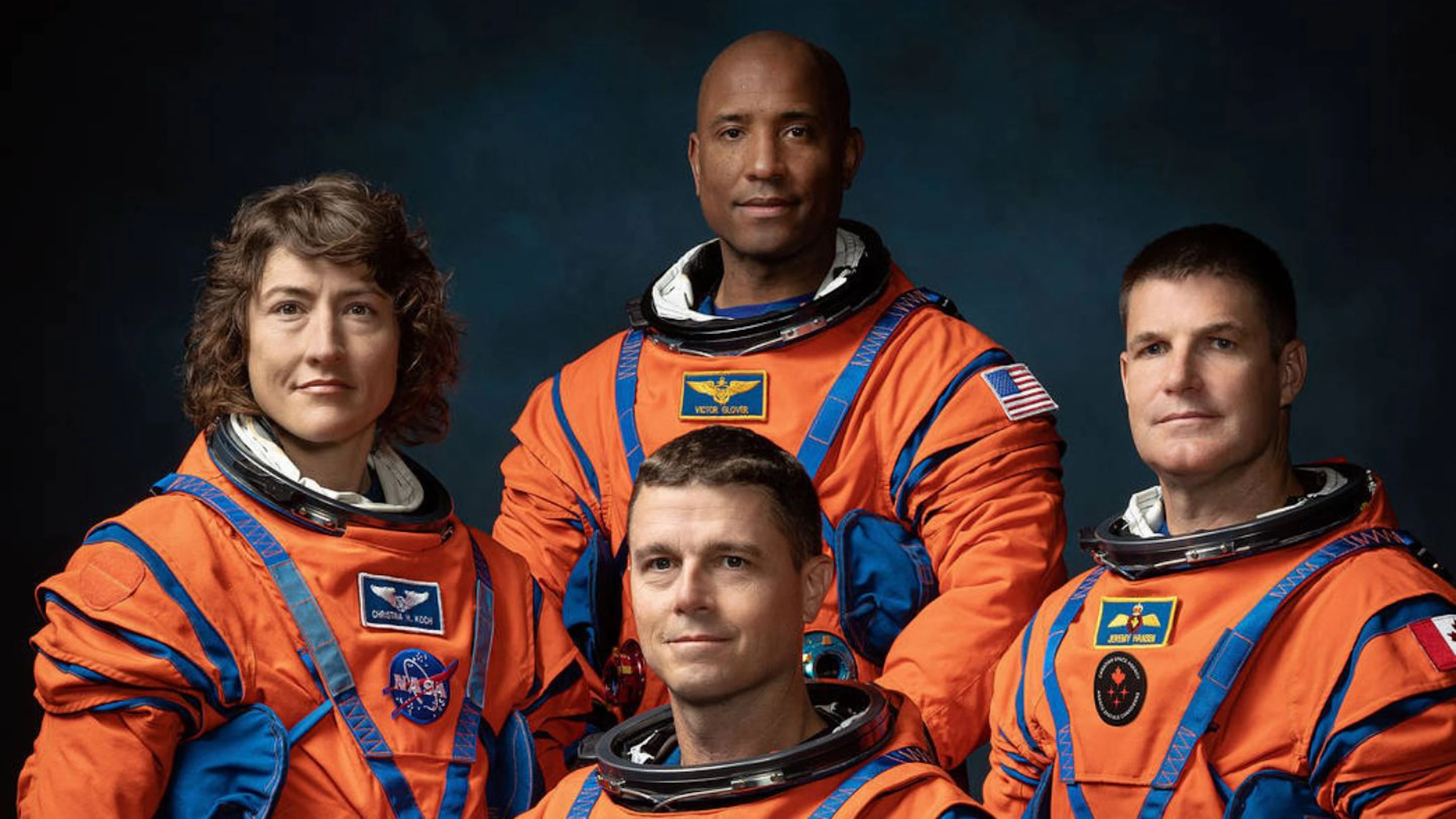 Deze vier astronauten reizen volgend jaar naar de maan