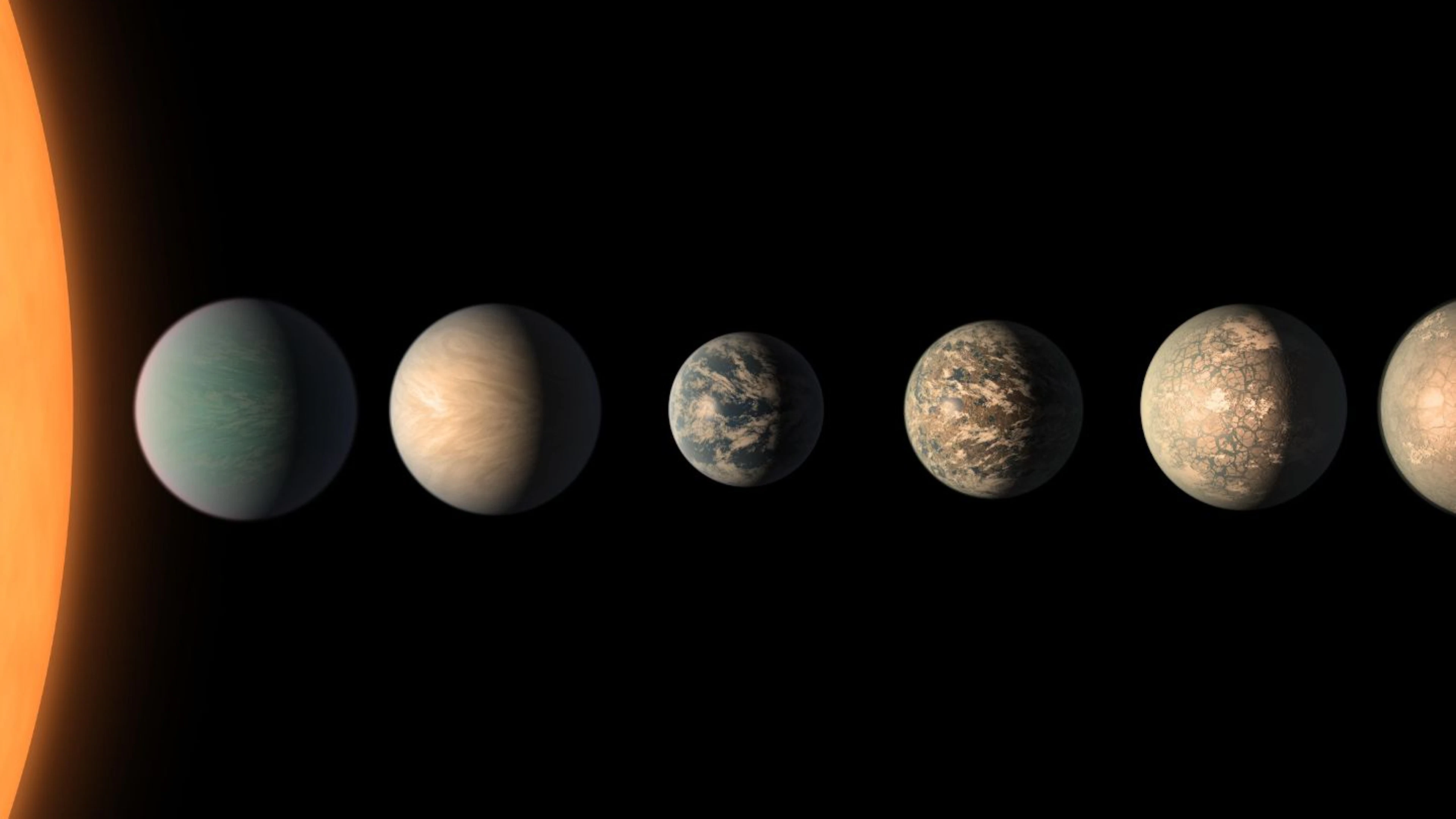 James Webb gunt een nieuwe blik op het TRAPPIST-systeem
