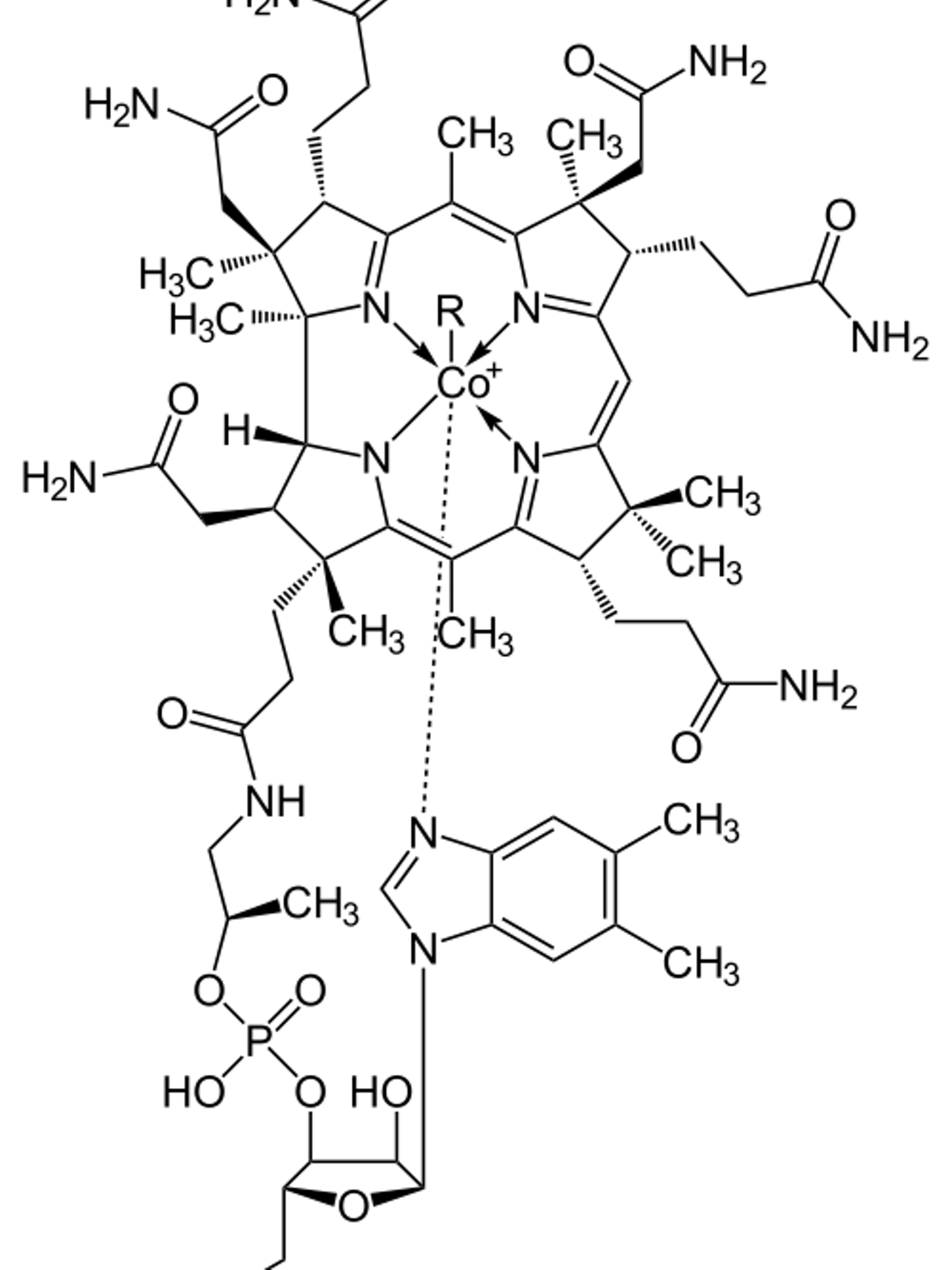 Vitamine B12 Vitamine B12, ook gekend als cobalamine