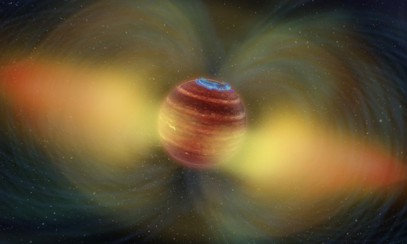 Astronomen ontdekken eerste stralingsgordel buiten ons zonnestelsel