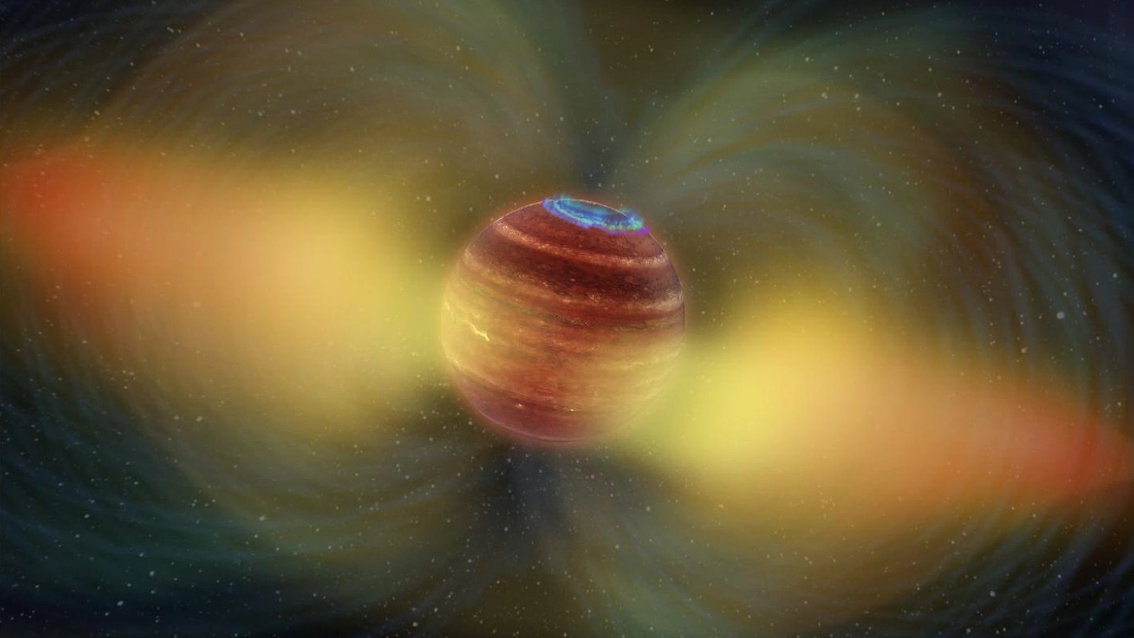 Astronomen ontdekken eerste stralingsgordel buiten ons zonnestelsel