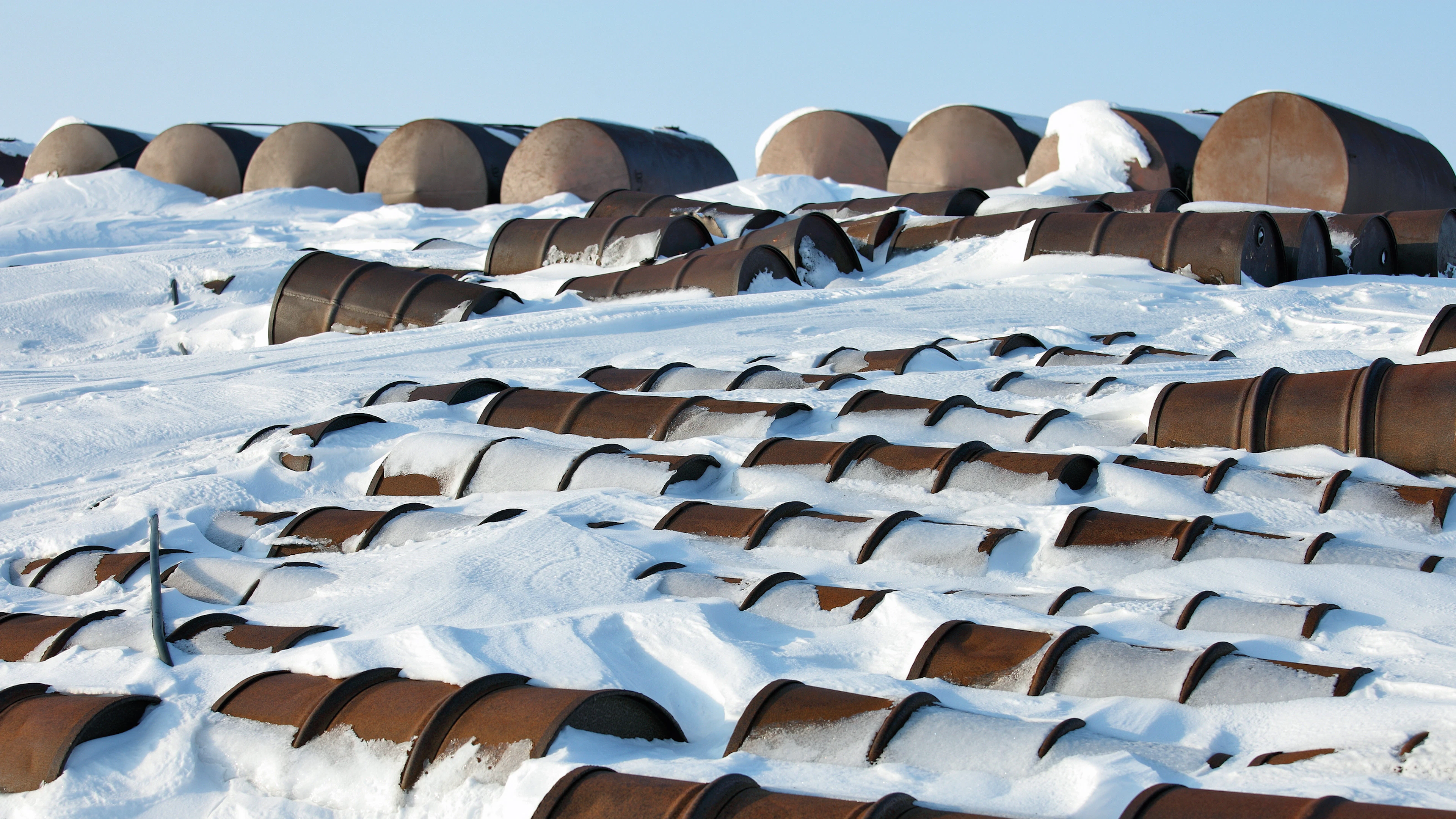 Industrie zakt weg door dooiende permafrost