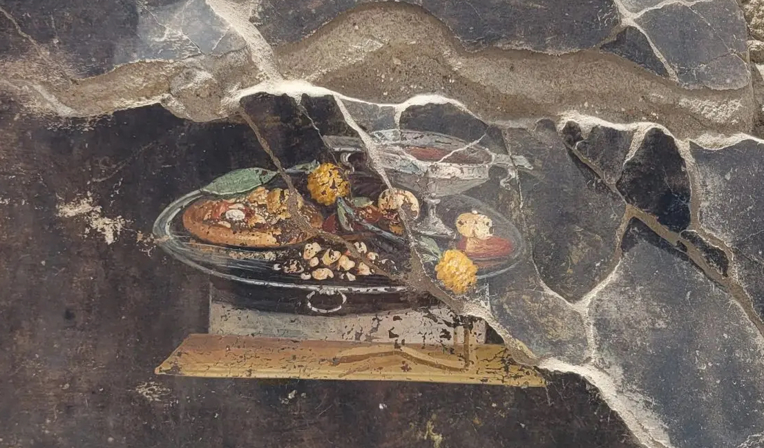 Pompeiaanse pizza … of toch gewoon brood?