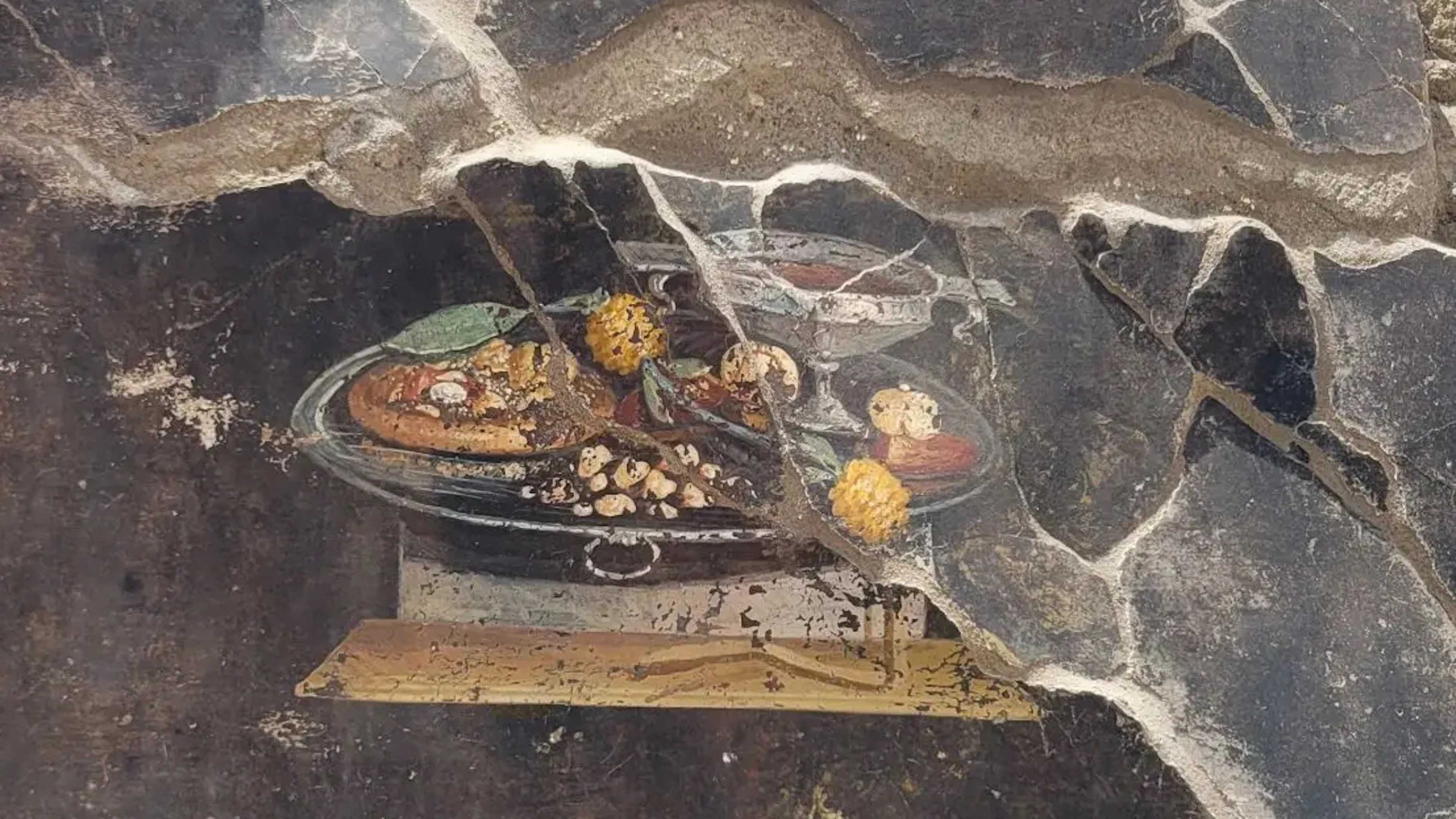 Pompeiaanse pizza … of toch gewoon brood?