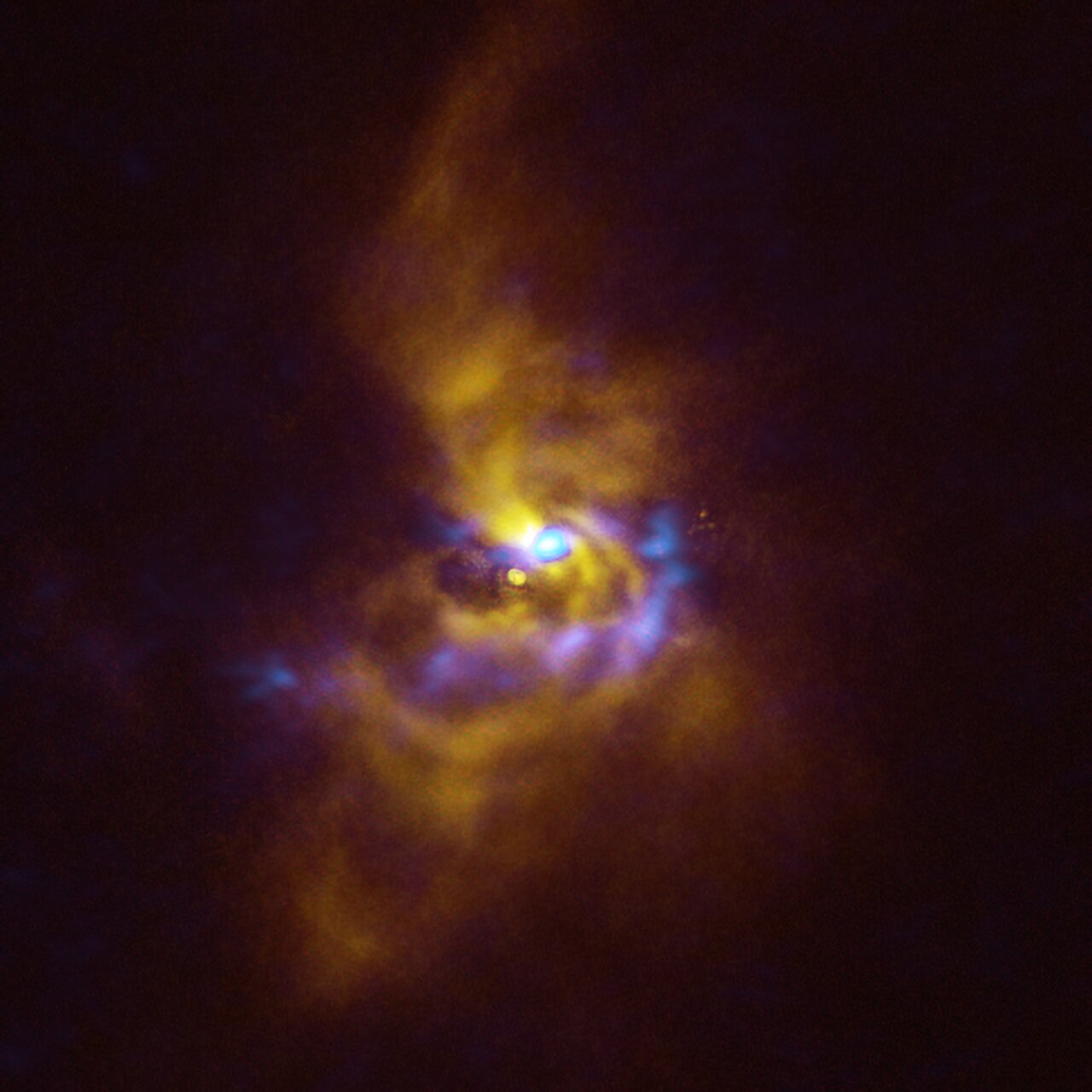 Nieuwe foto onthult de geheimen van een planetaire geboorte