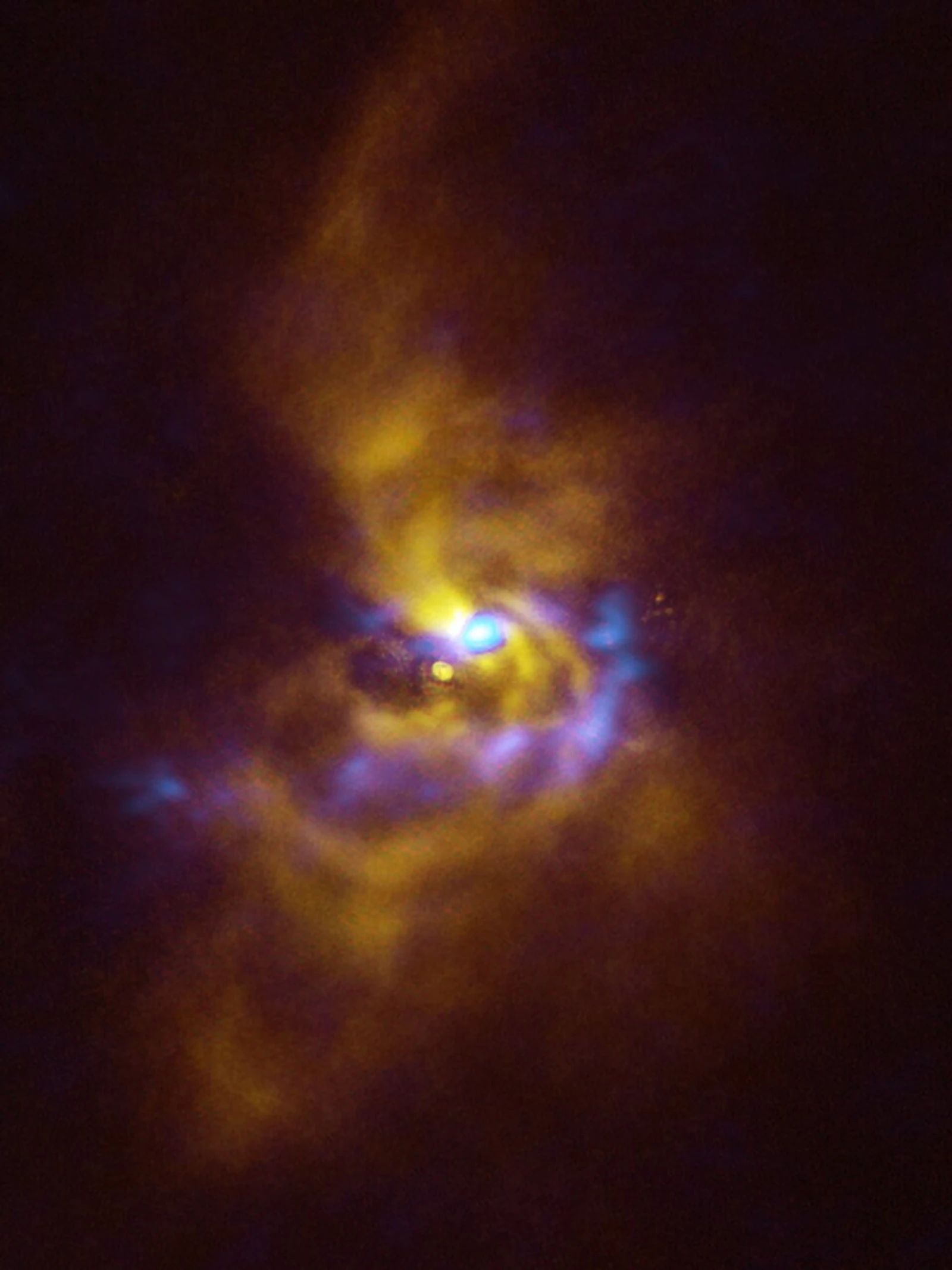 Nieuwe foto onthult de geheimen van een planetaire geboorte