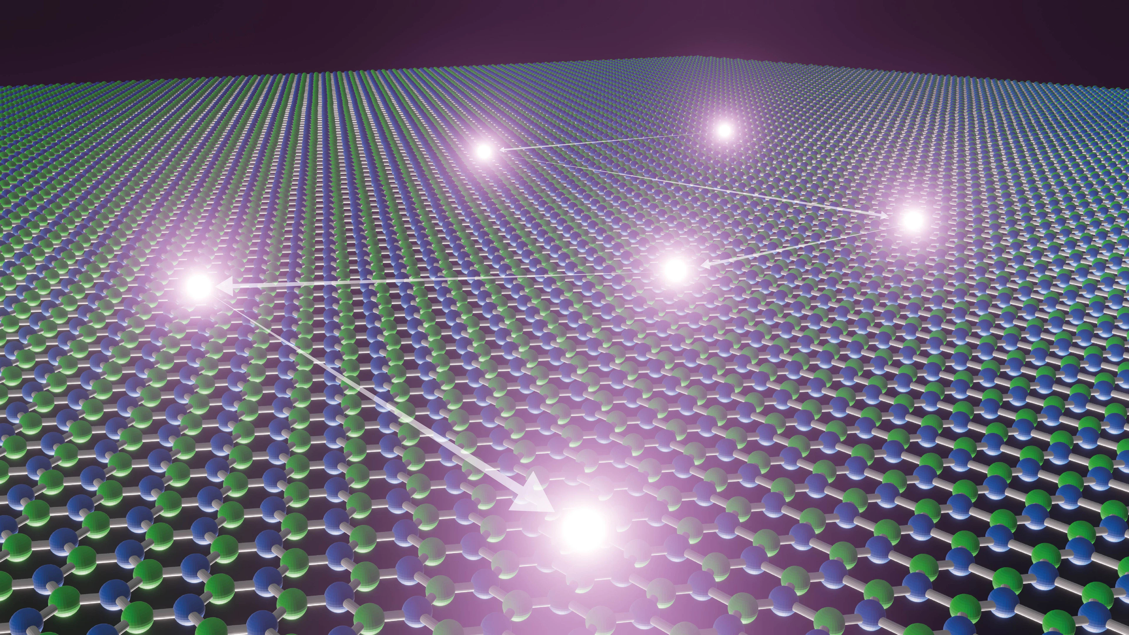 Individuele lichtdeeltjes verraden hoe nanovloeistof vloeit