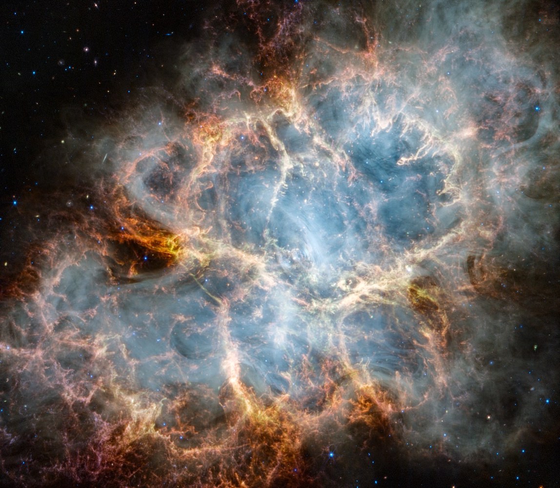 Zo zien de resten van een supernova-explosie eruit