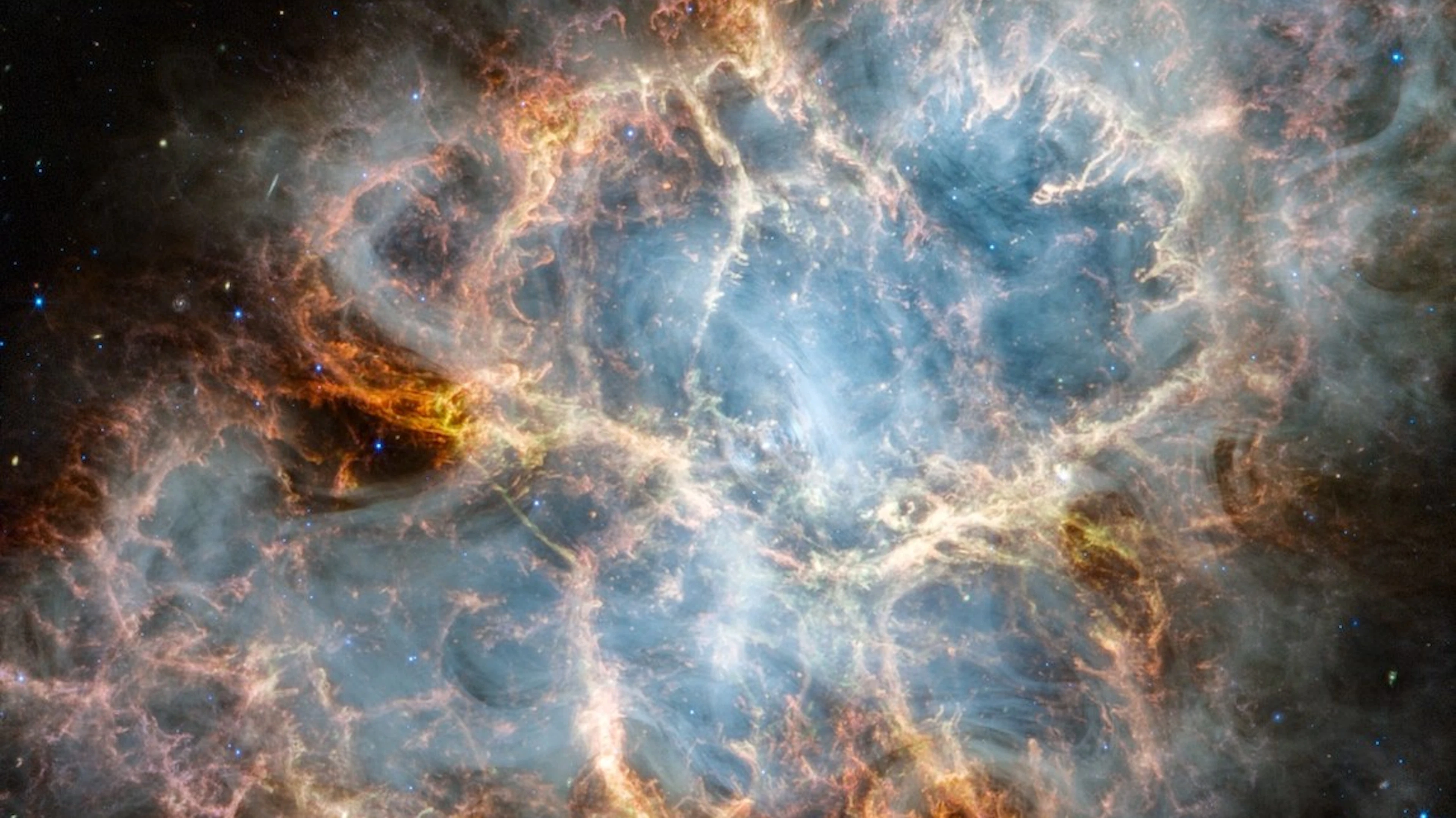 Zo zien de resten van een supernova-explosie eruit