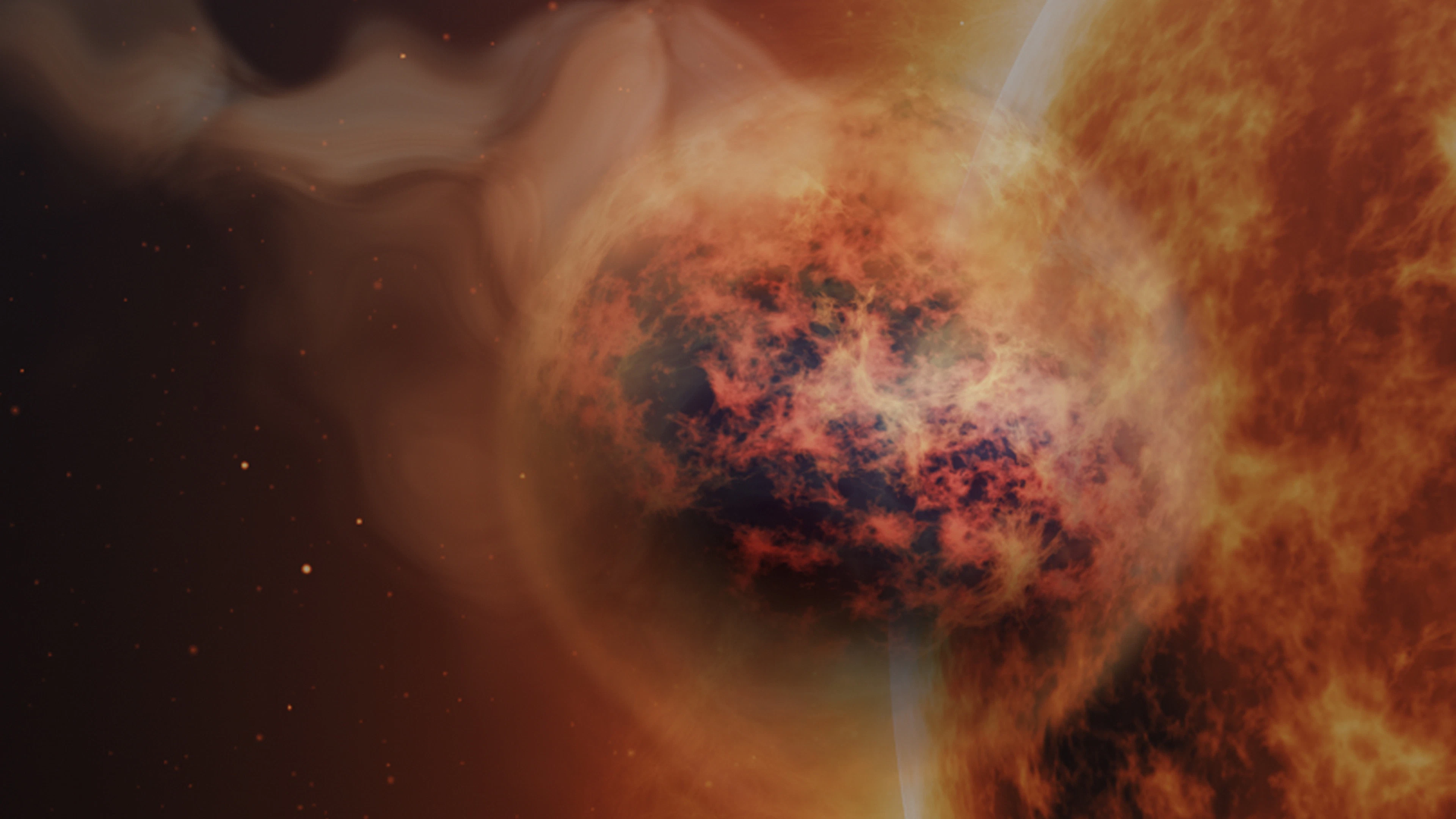Bizarre zandwolken in ‘suikerspinplaneet’ ontdekt door James Webb-telescoop