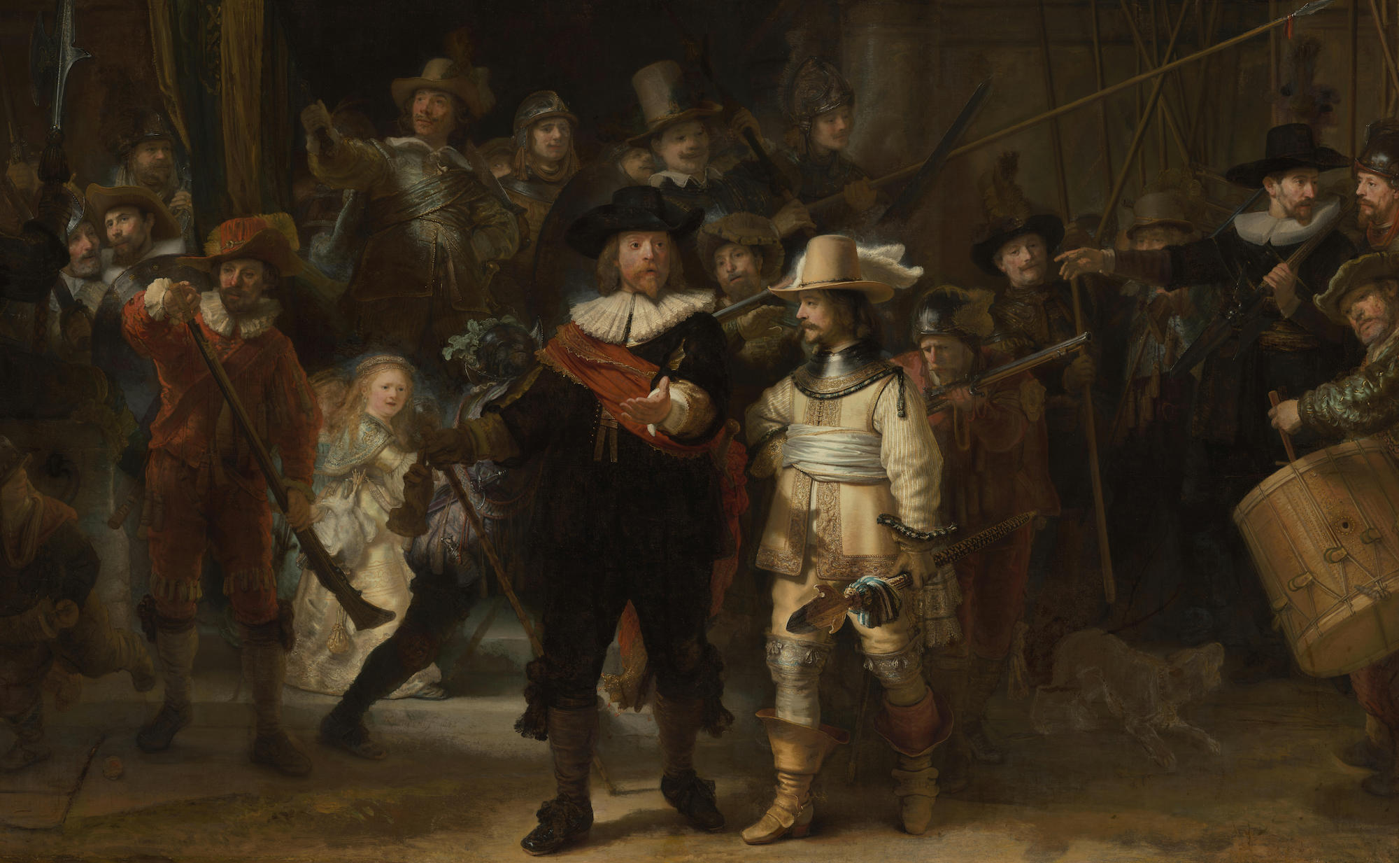 Geavanceerde combinatie van röntgentechnieken onthult onverwachte loodlaag op De Nachtwacht van Rembrandt