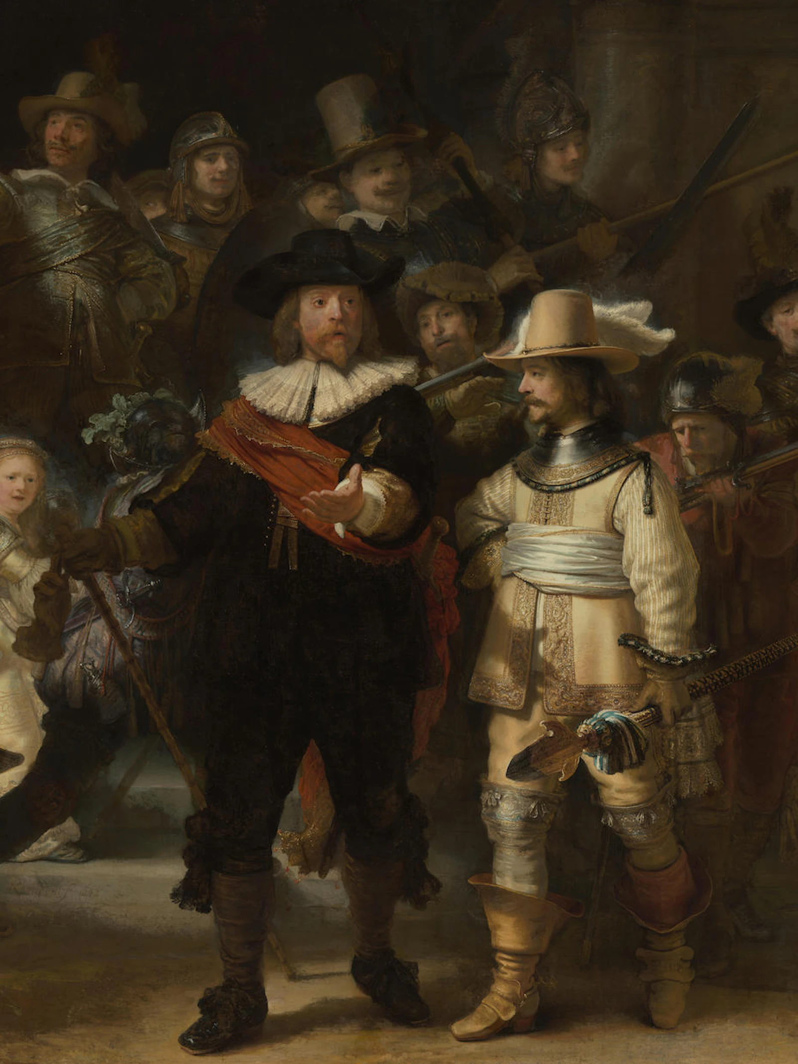 Geavanceerde combinatie van röntgentechnieken onthult onverwachte loodlaag op De Nachtwacht van Rembrandt