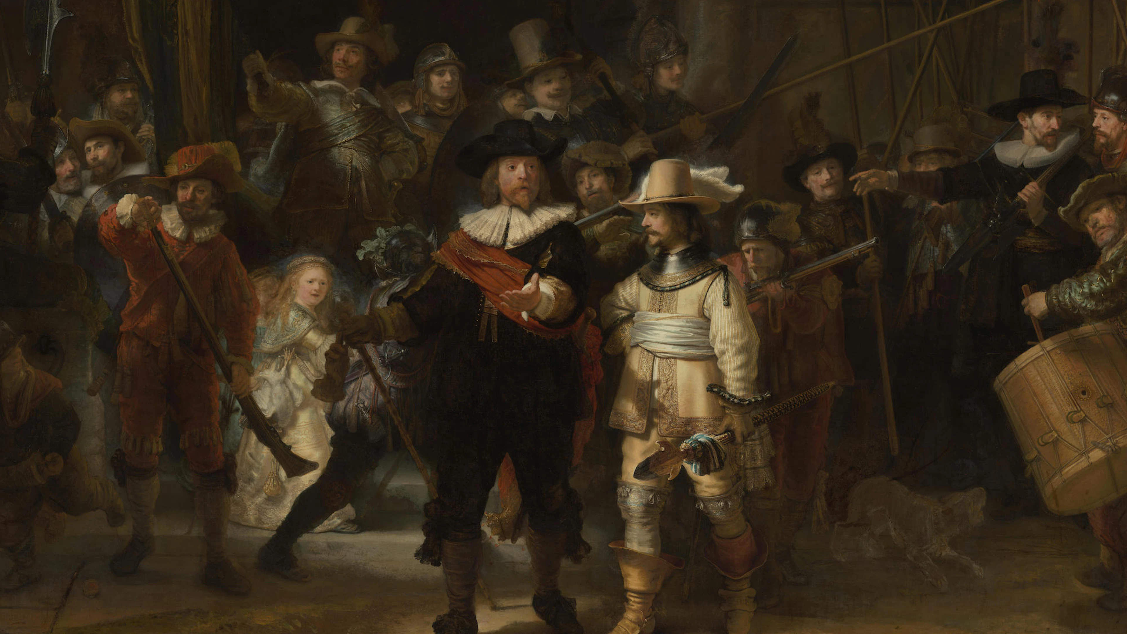 Geavanceerde combinatie van röntgentechnieken onthult onverwachte loodlaag op De Nachtwacht van Rembrandt