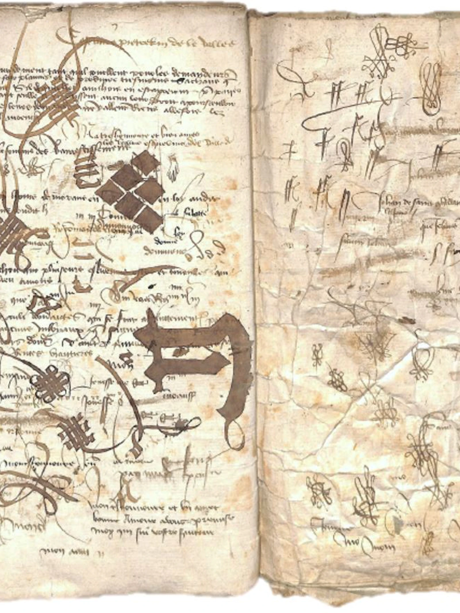 Hoe een middeleeuws kladschrift inspiratie biedt voor ons notariaat