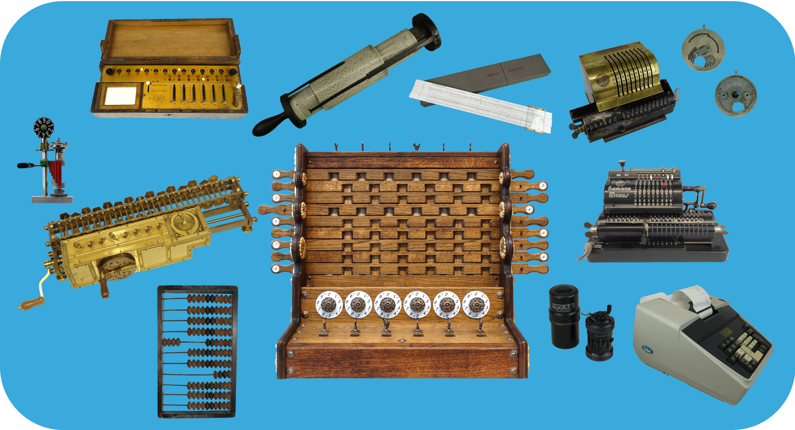 400 jaar sinds de eerste mechanische rekenmachine