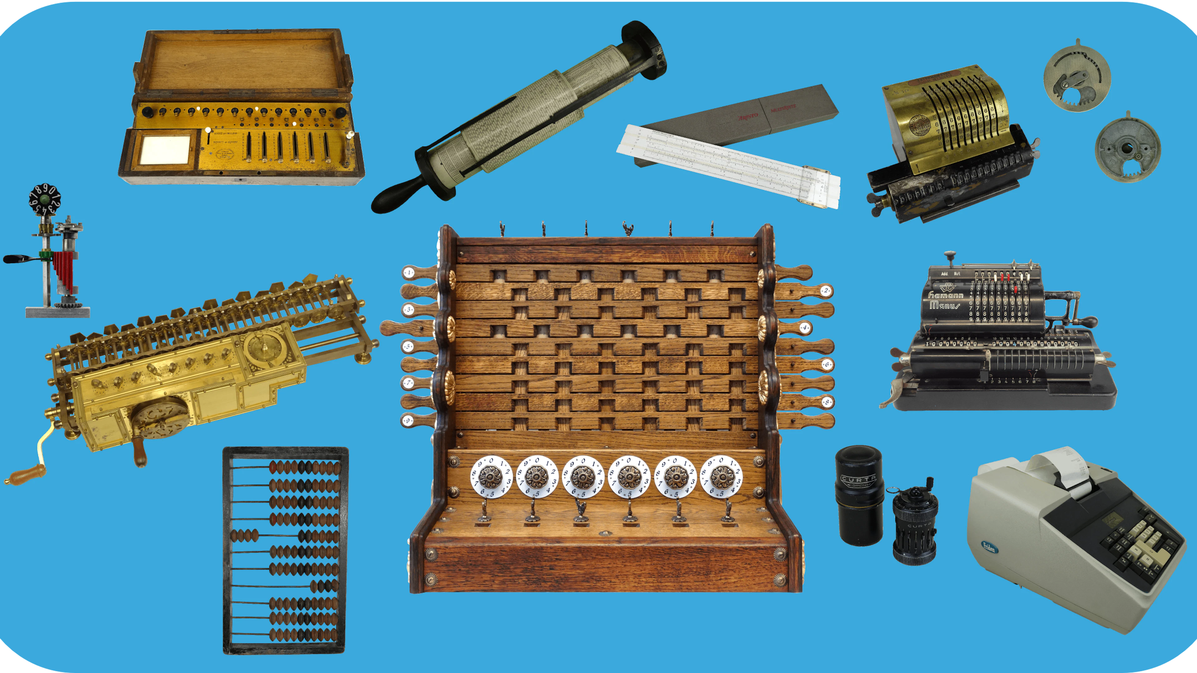 400 jaar sinds de eerste mechanische rekenmachine