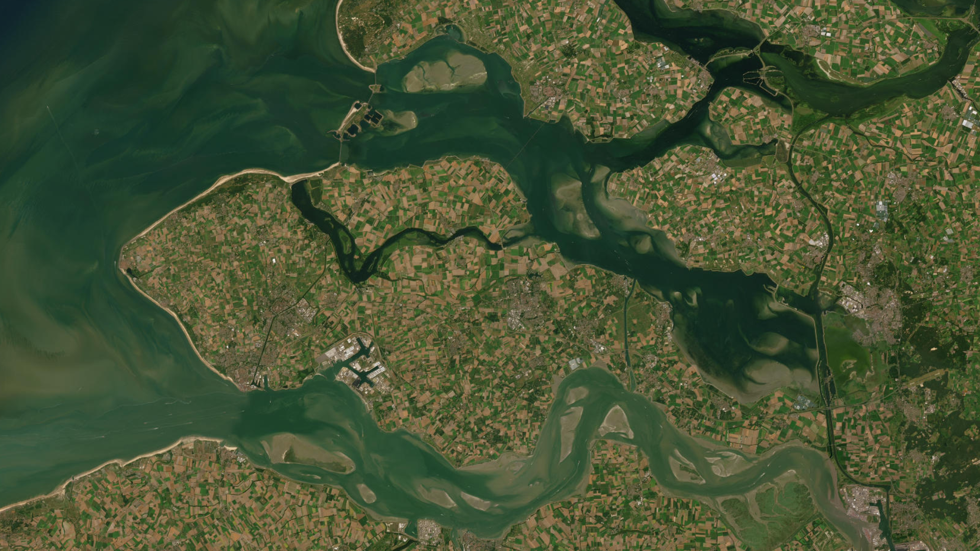 Zandbanken snakken naar troebel water