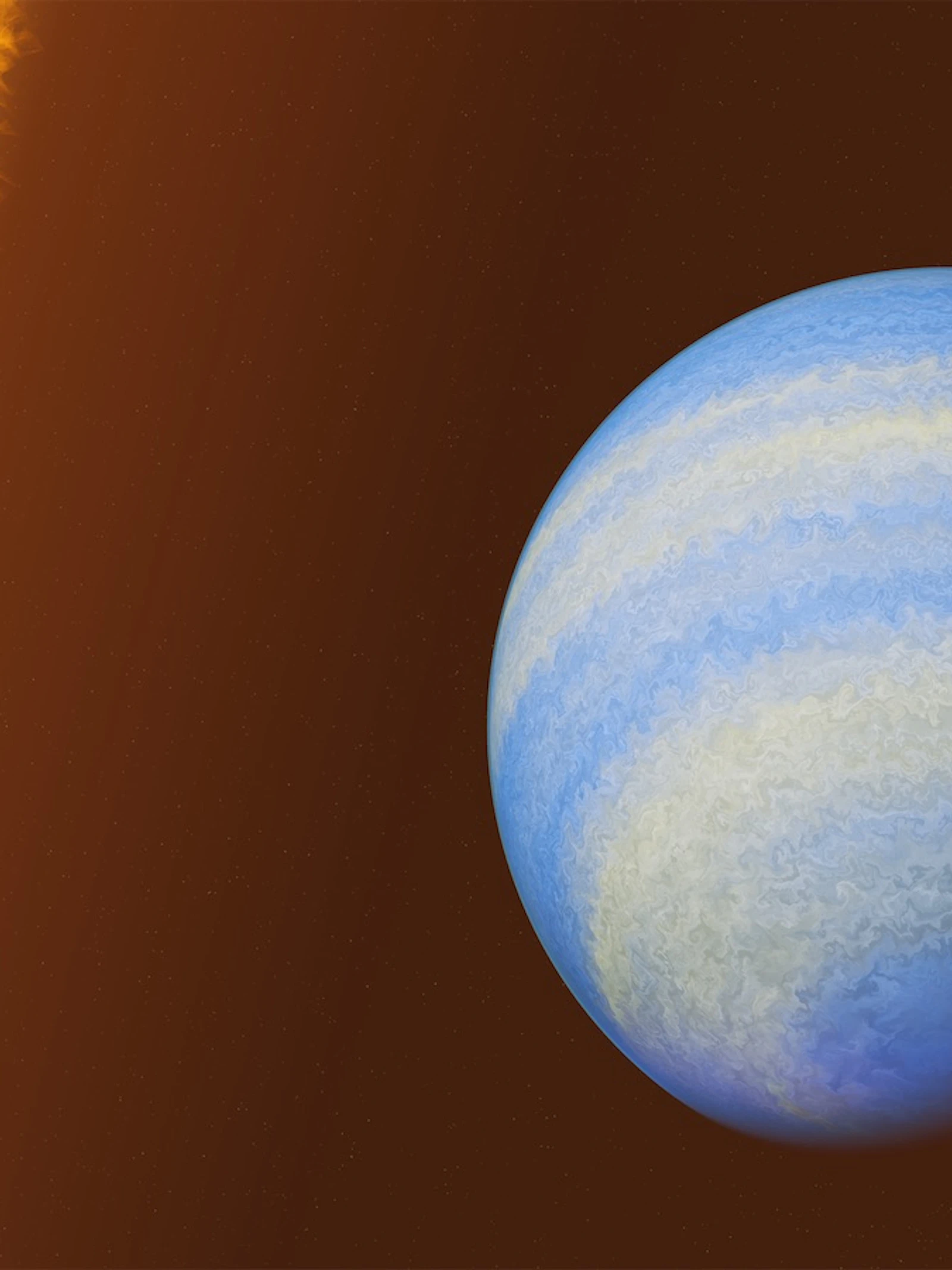 Deze nabije exoplaneet stinkt naar rotte eieren