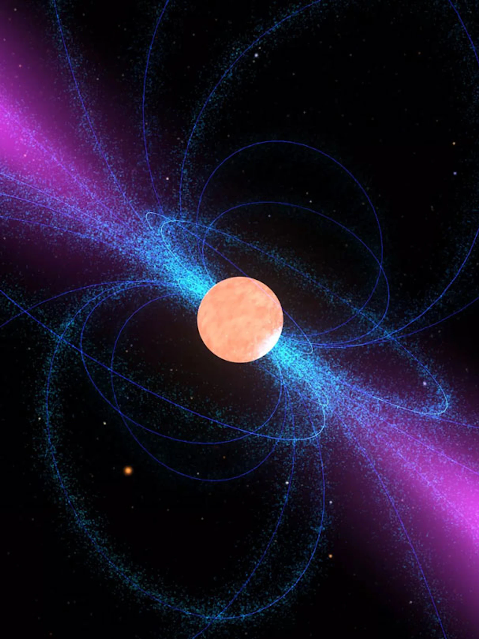 Astronomen gebruiken pulsars om donkere materie op te sporen