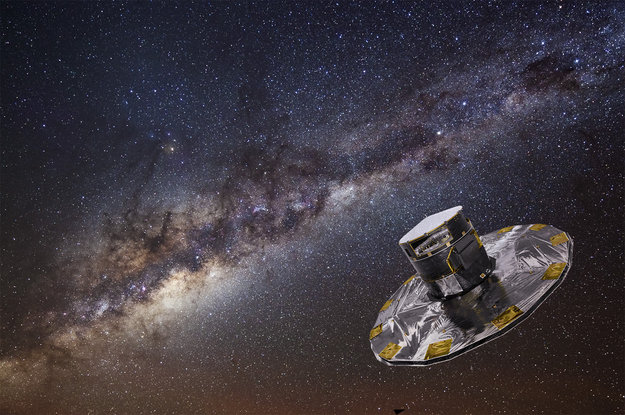 Ruimtetelescoop Gaia getroffen door micrometeoroïde en zonnestorm