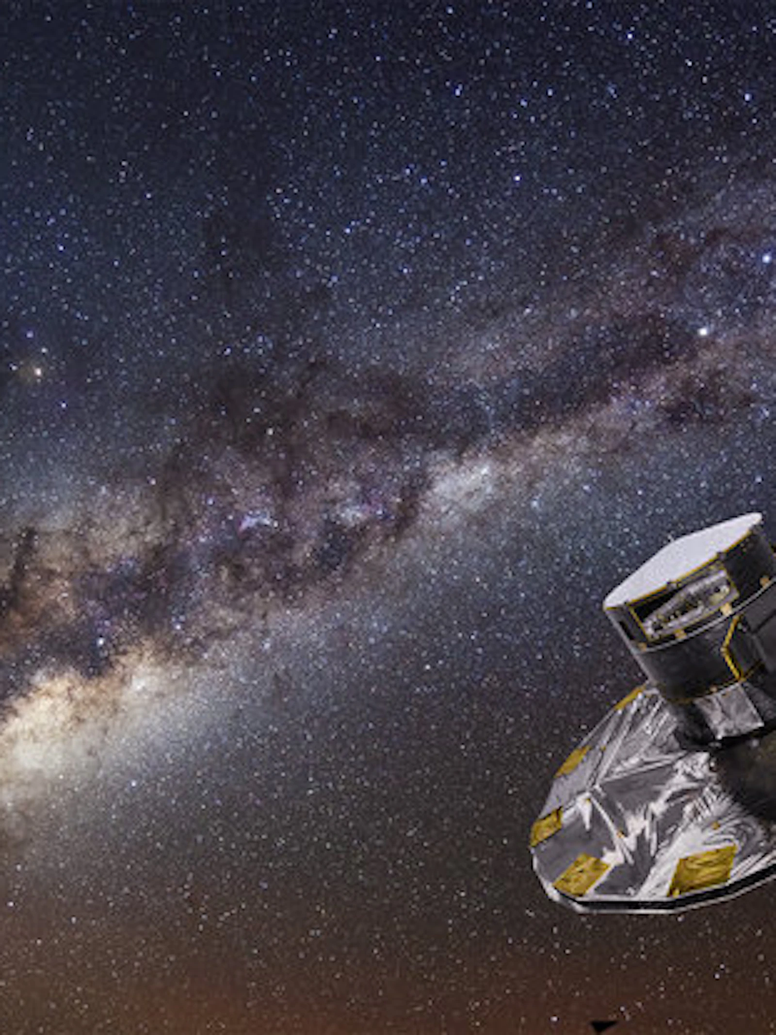 Ruimtetelescoop Gaia getroffen door micrometeoroïde en zonnestorm