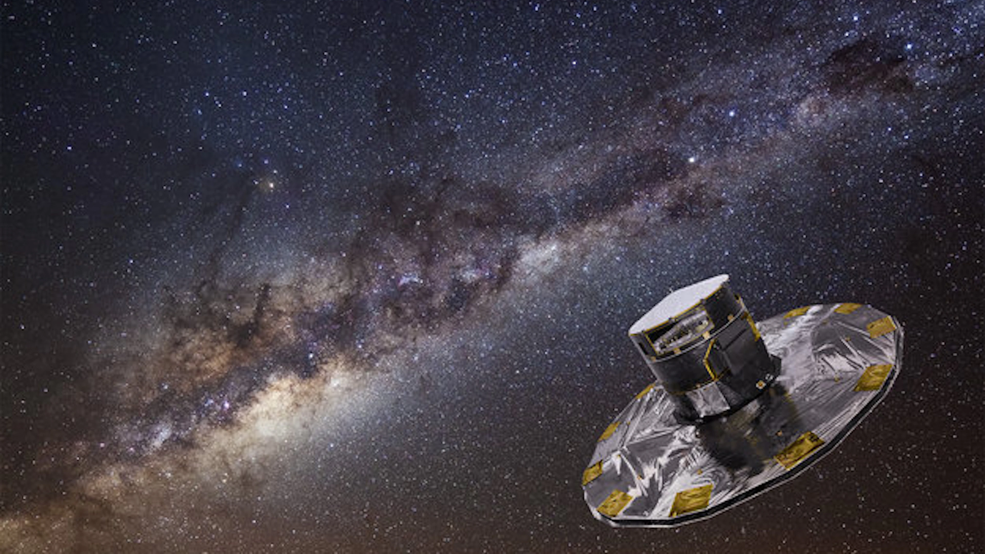 Ruimtetelescoop Gaia getroffen door micrometeoroïde en zonnestorm