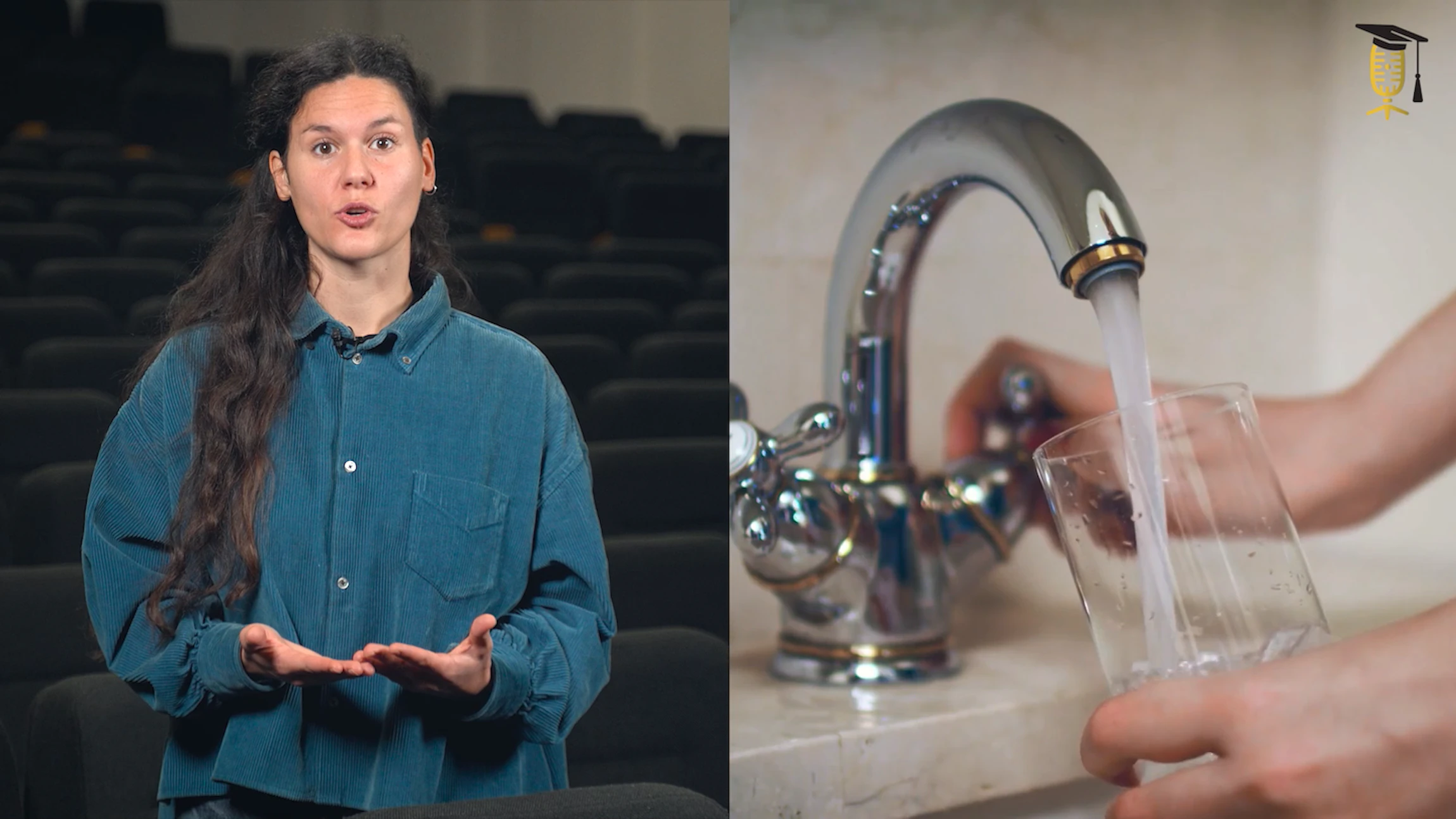 Drinkwaterbronnen aan de monitor