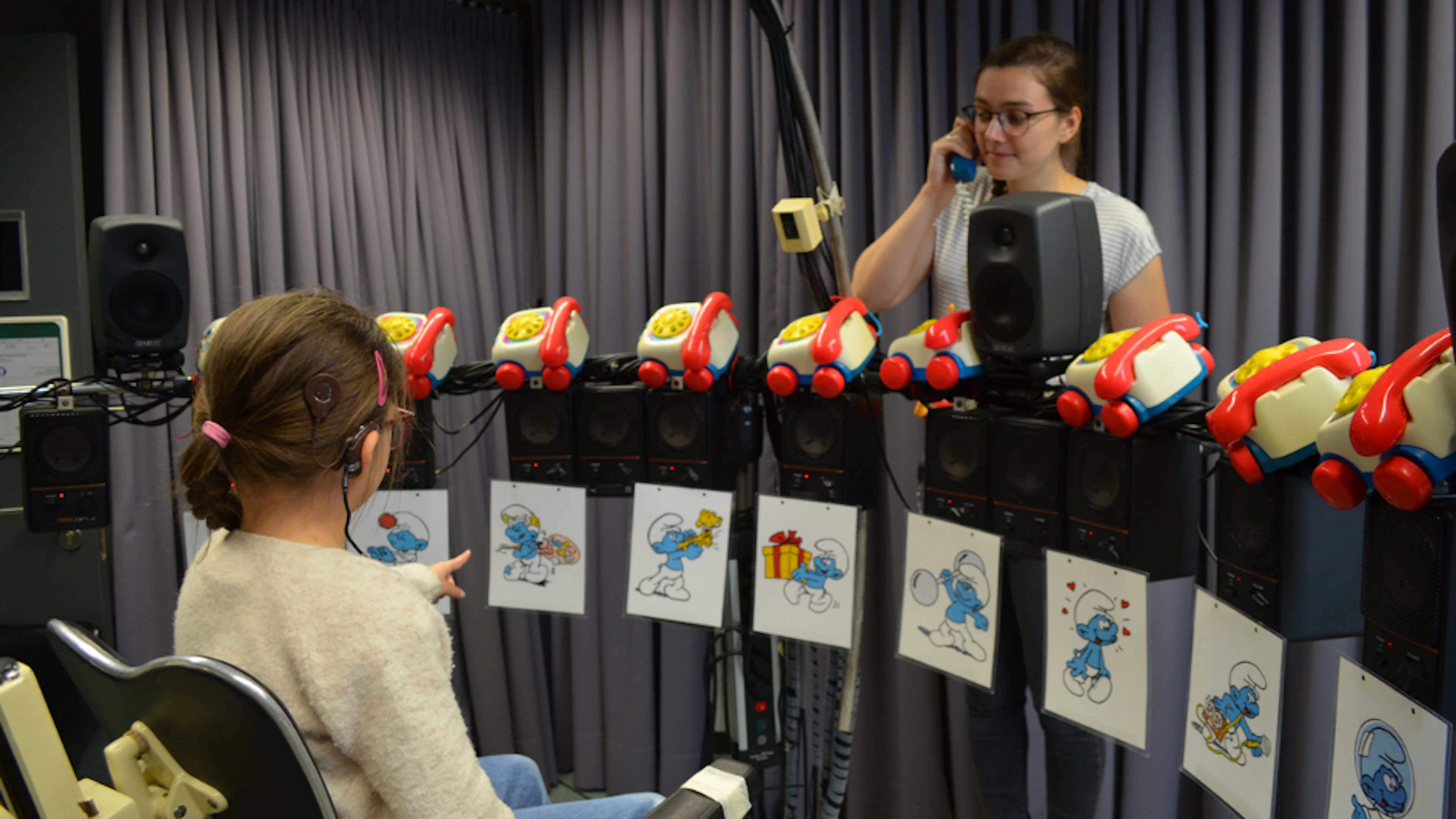 Kinderen smurfen beter met twee oren