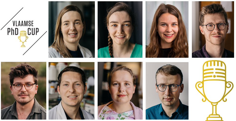 Van aula naar concertpodium: dit zijn de finalisten van de Vlaamse PhD Cup 2024