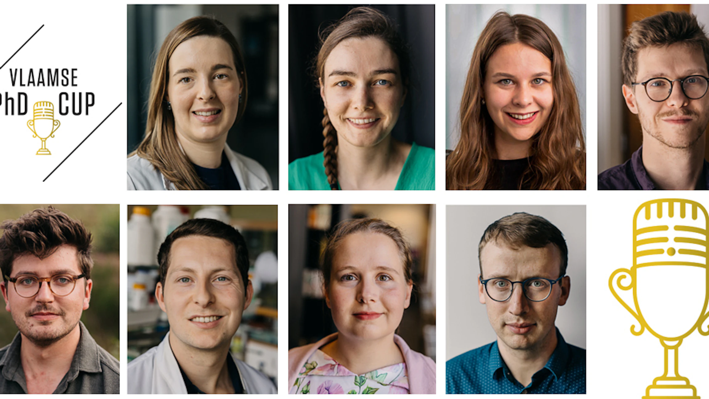 Van aula naar concertpodium: dit zijn de finalisten van de Vlaamse PhD Cup 2024