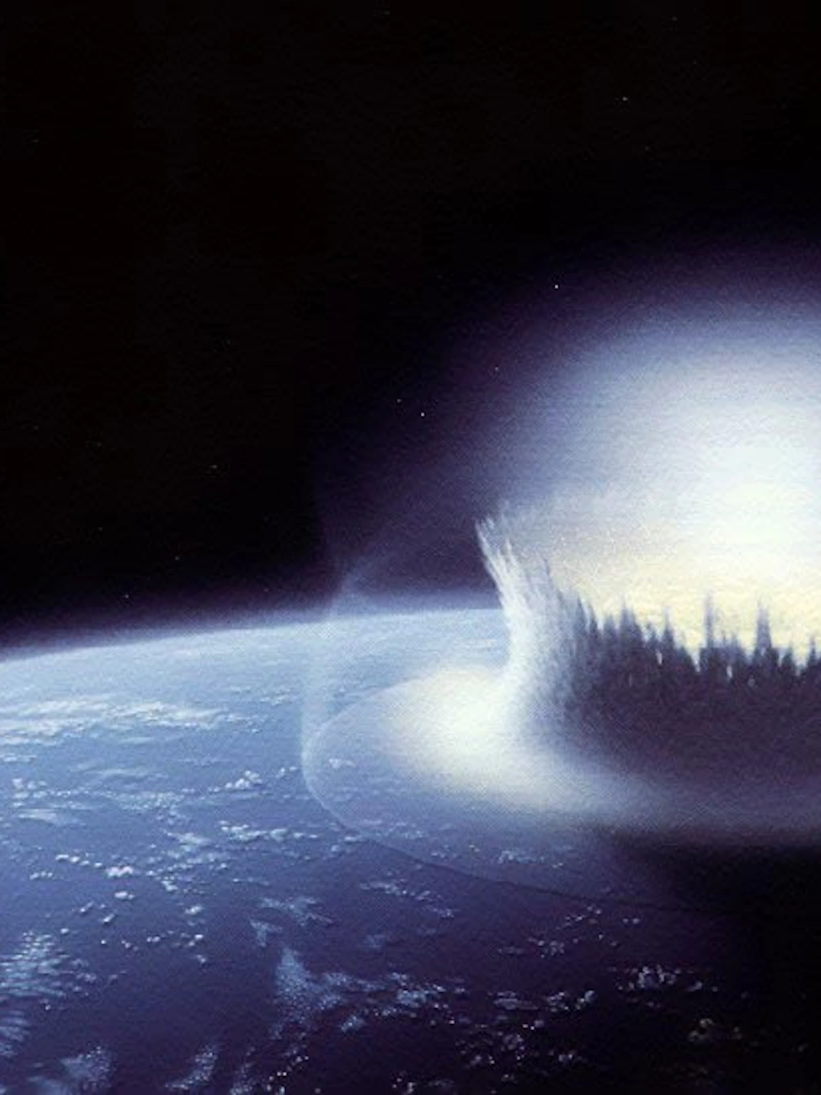 Wat gebeurde er toen een meteoriet vier keer zo groot als Mount Everest insloeg op aarde?