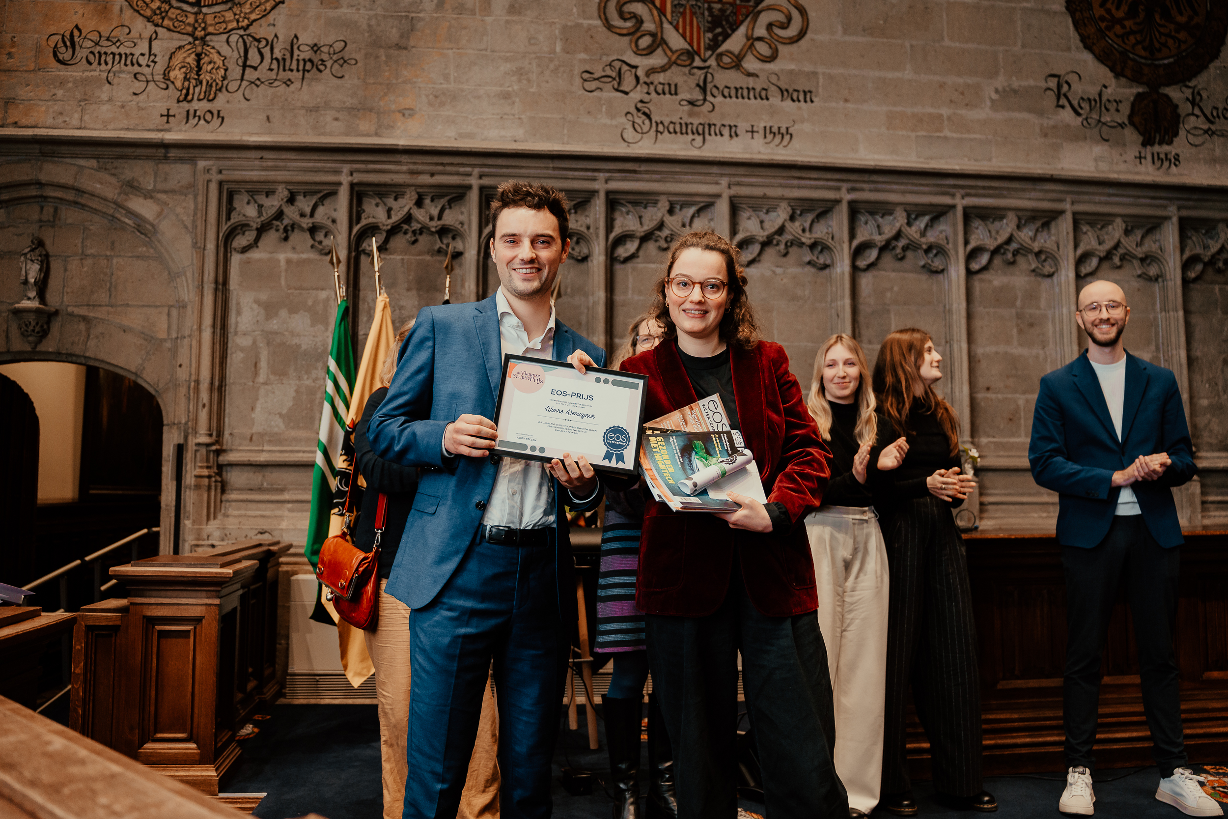 Warre Demuynck wint de Eos-prijs 2024