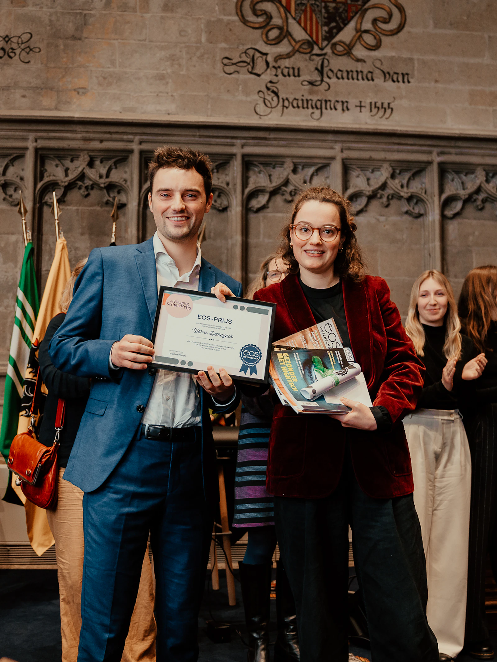Warre Demuynck wint de Eos-prijs 2024