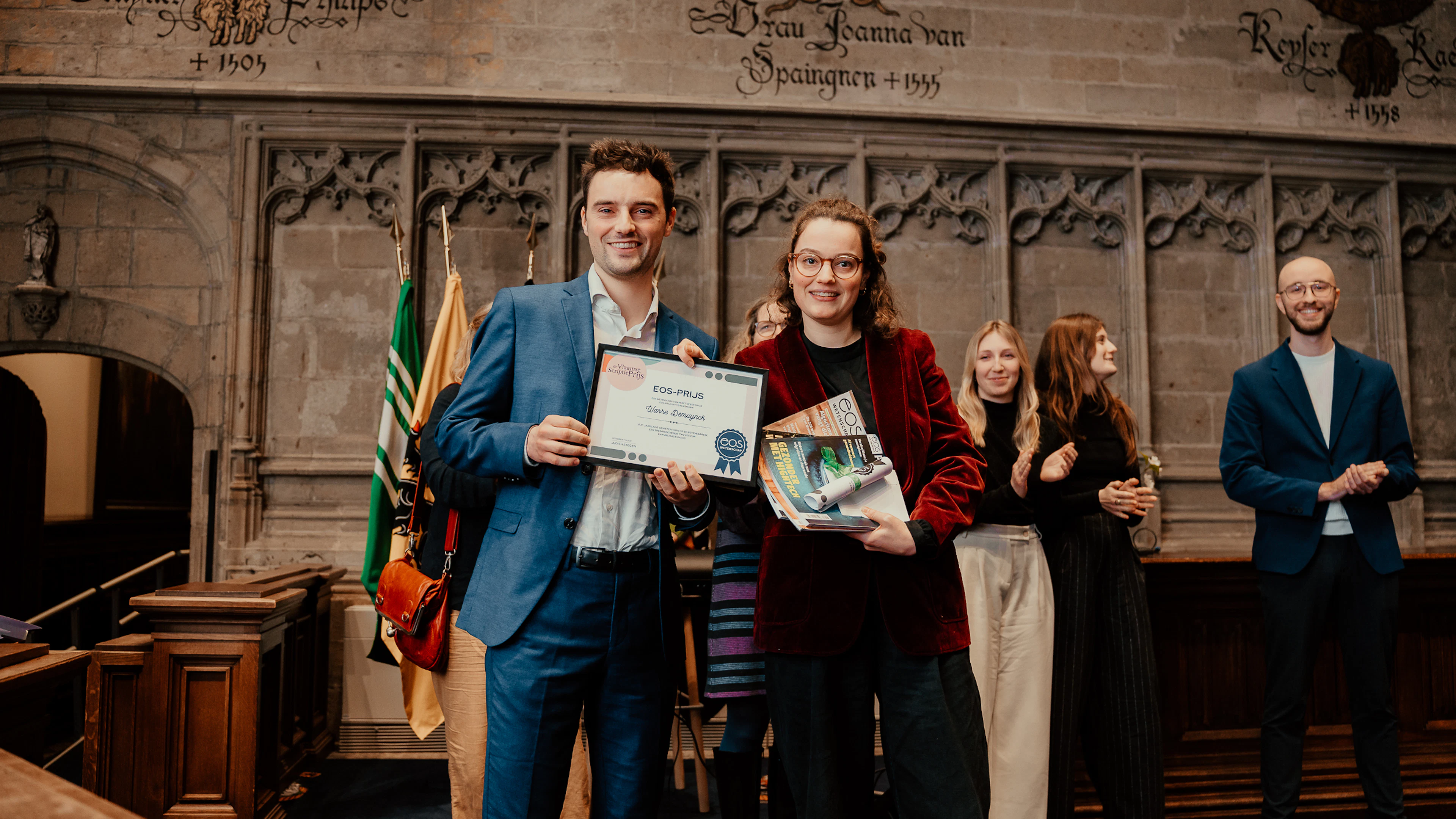 Warre Demuynck wint de Eos-prijs 2024