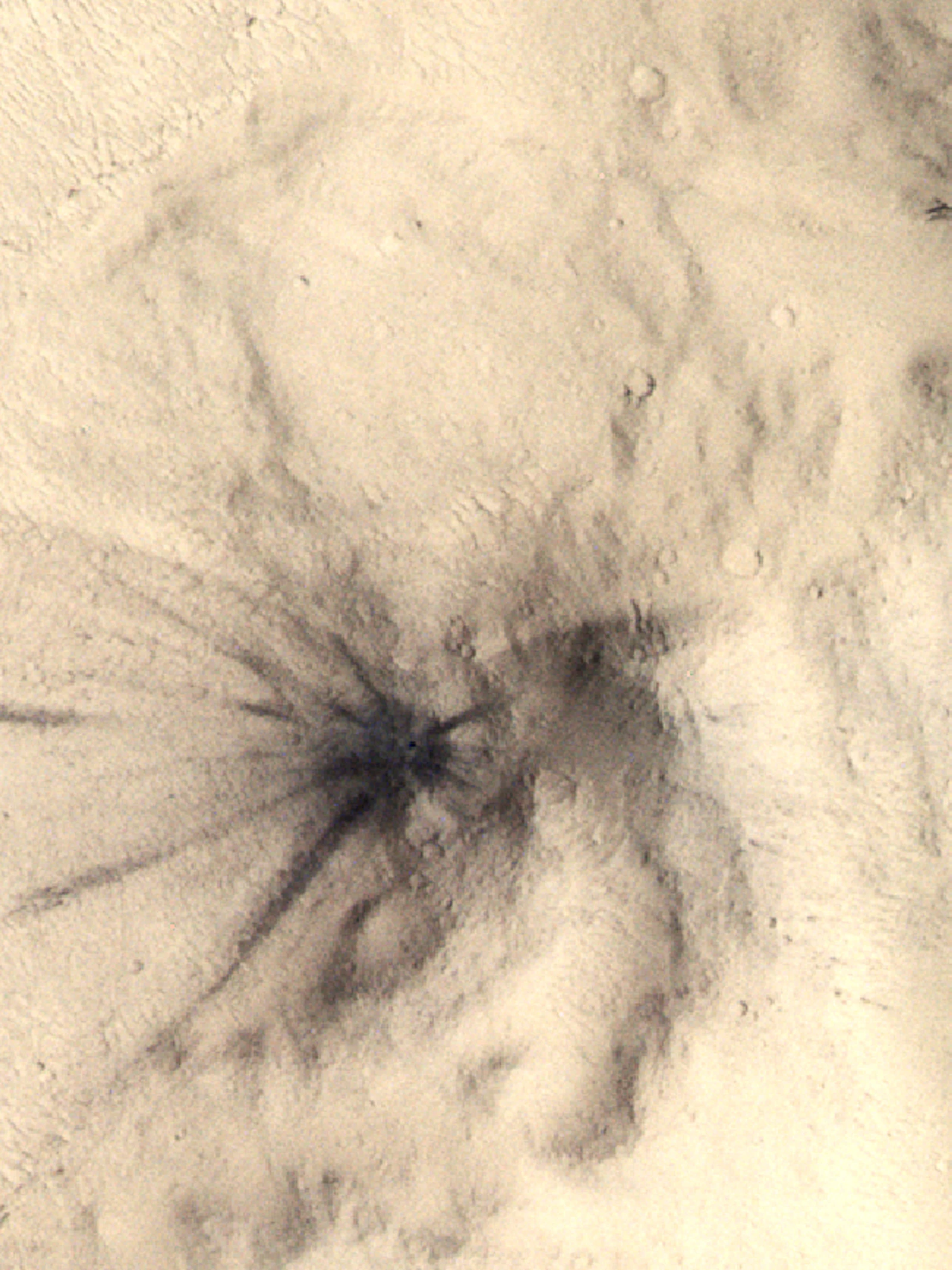 Meteorietinslagen brengen Mars aan het schudden