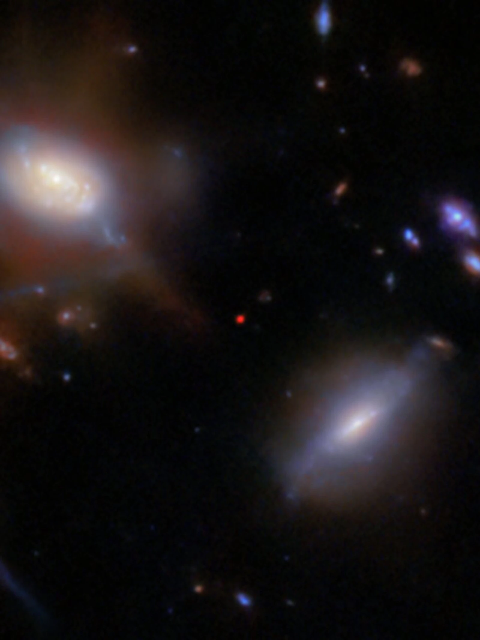 13,5 miljard jaar geleden trok de kosmische mist op (en de Webb-telescoop heeft dat nu gezien)