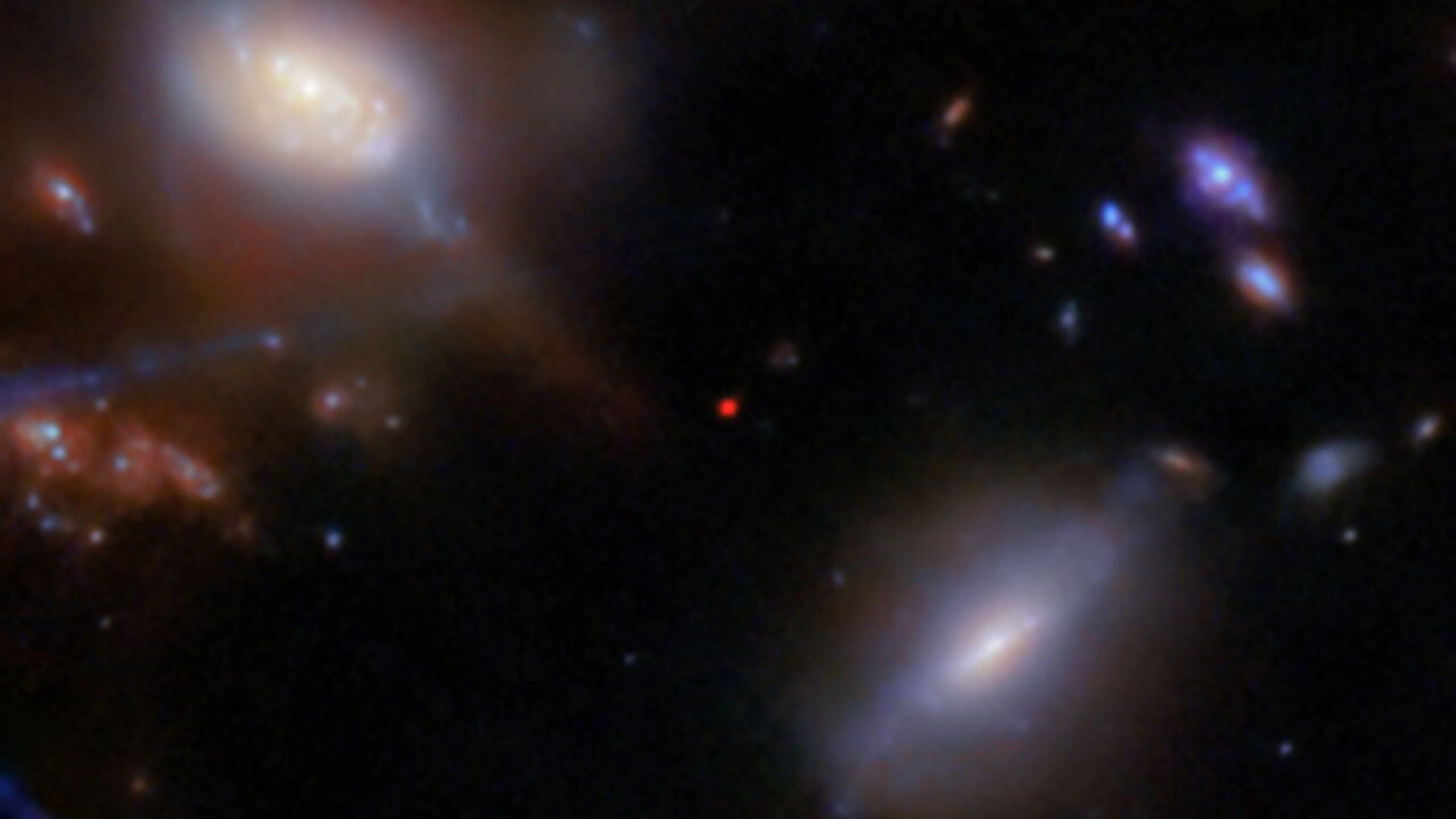 13,5 miljard jaar geleden trok de kosmische mist op (en de Webb-telescoop heeft dat nu gezien)