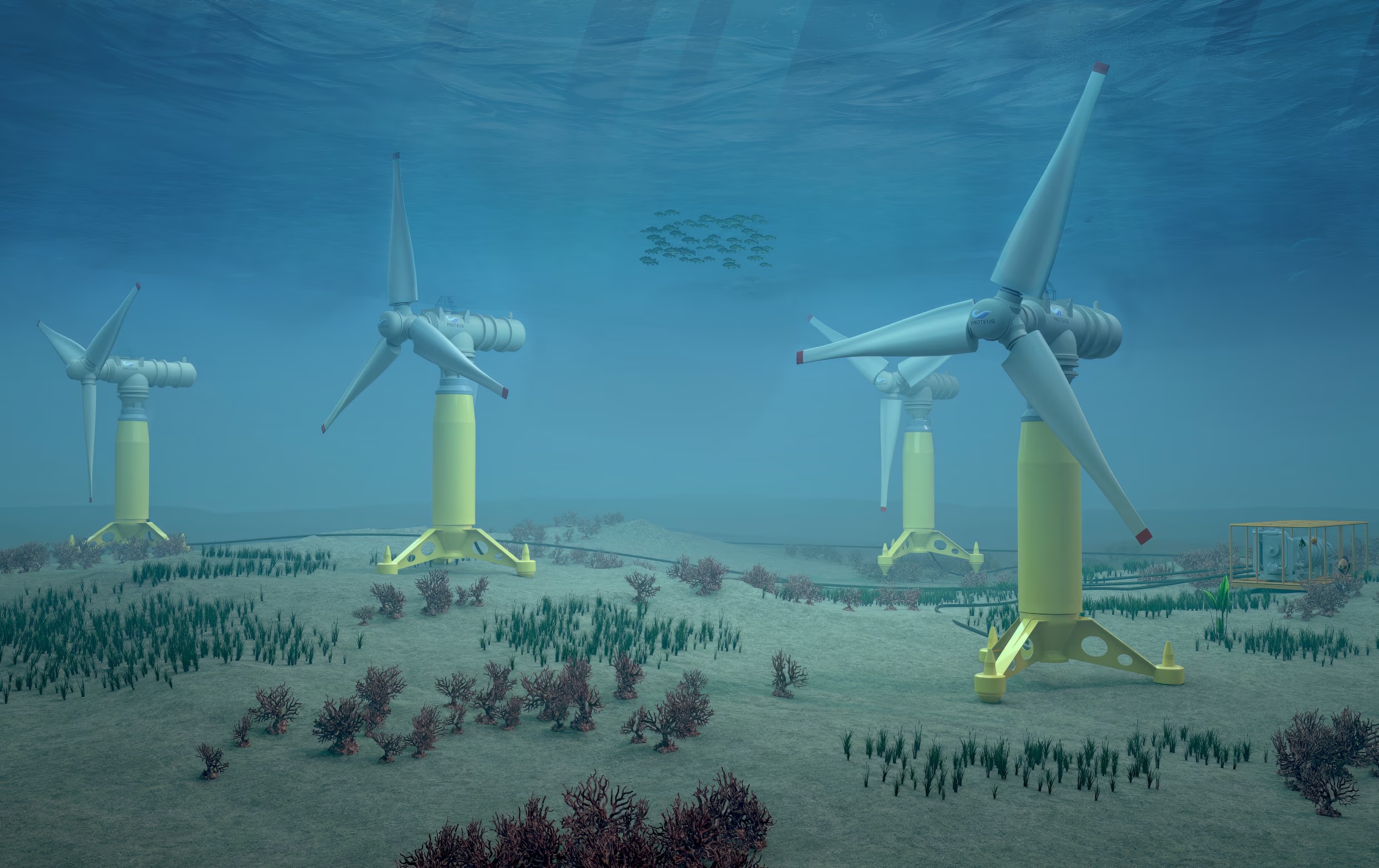 Frankrijk zet in op ‘windmolens’ onder water. Moeten we dat hier ook doen?