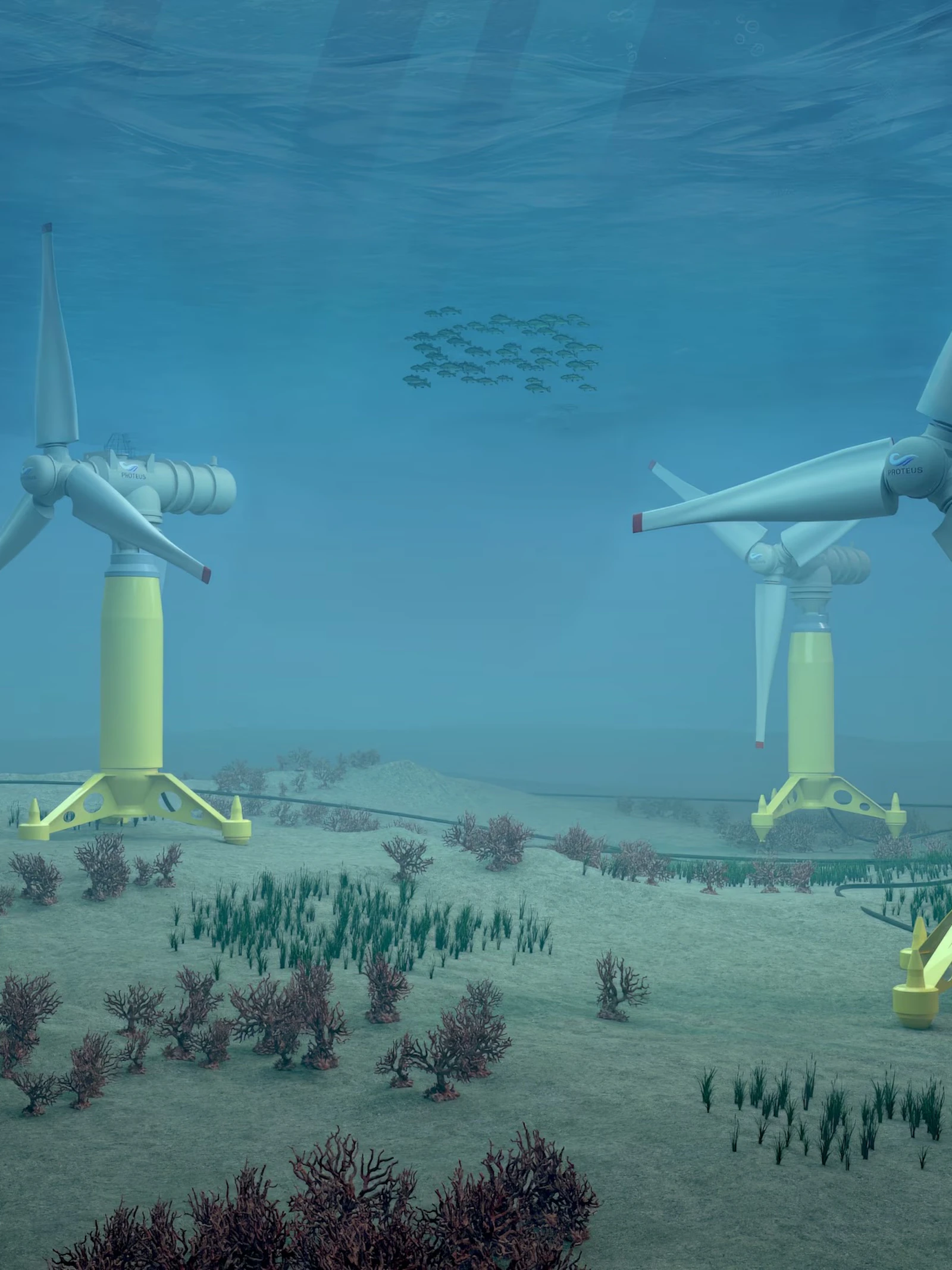Frankrijk zet in op ‘windmolens’ onder water. Moeten we dat hier ook doen?