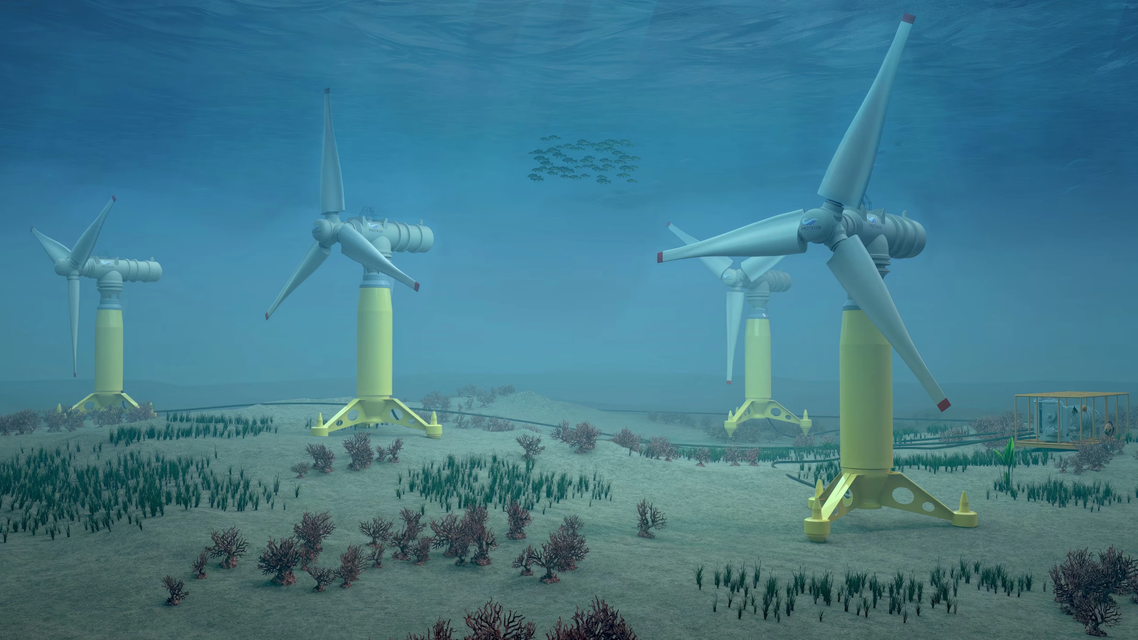 Frankrijk zet in op ‘windmolens’ onder water. Moeten we dat hier ook doen?