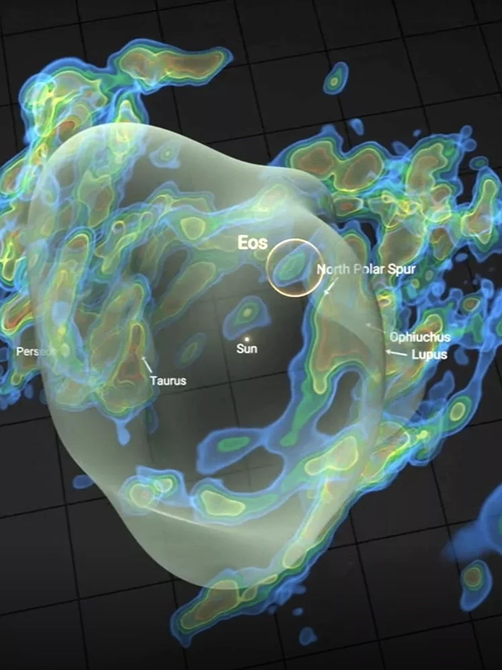 Na godin, camera en magazine is er nu ook een moleculaire wolk met de naam Eos