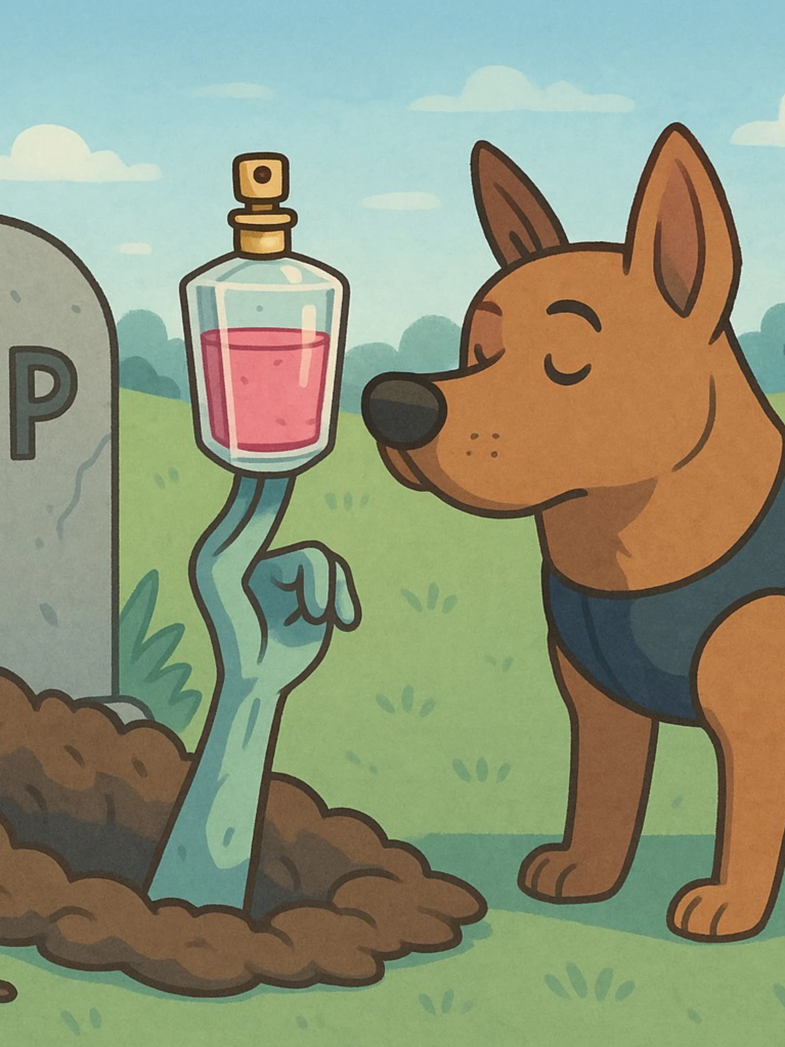 Stinkend slim: parfum van de dood