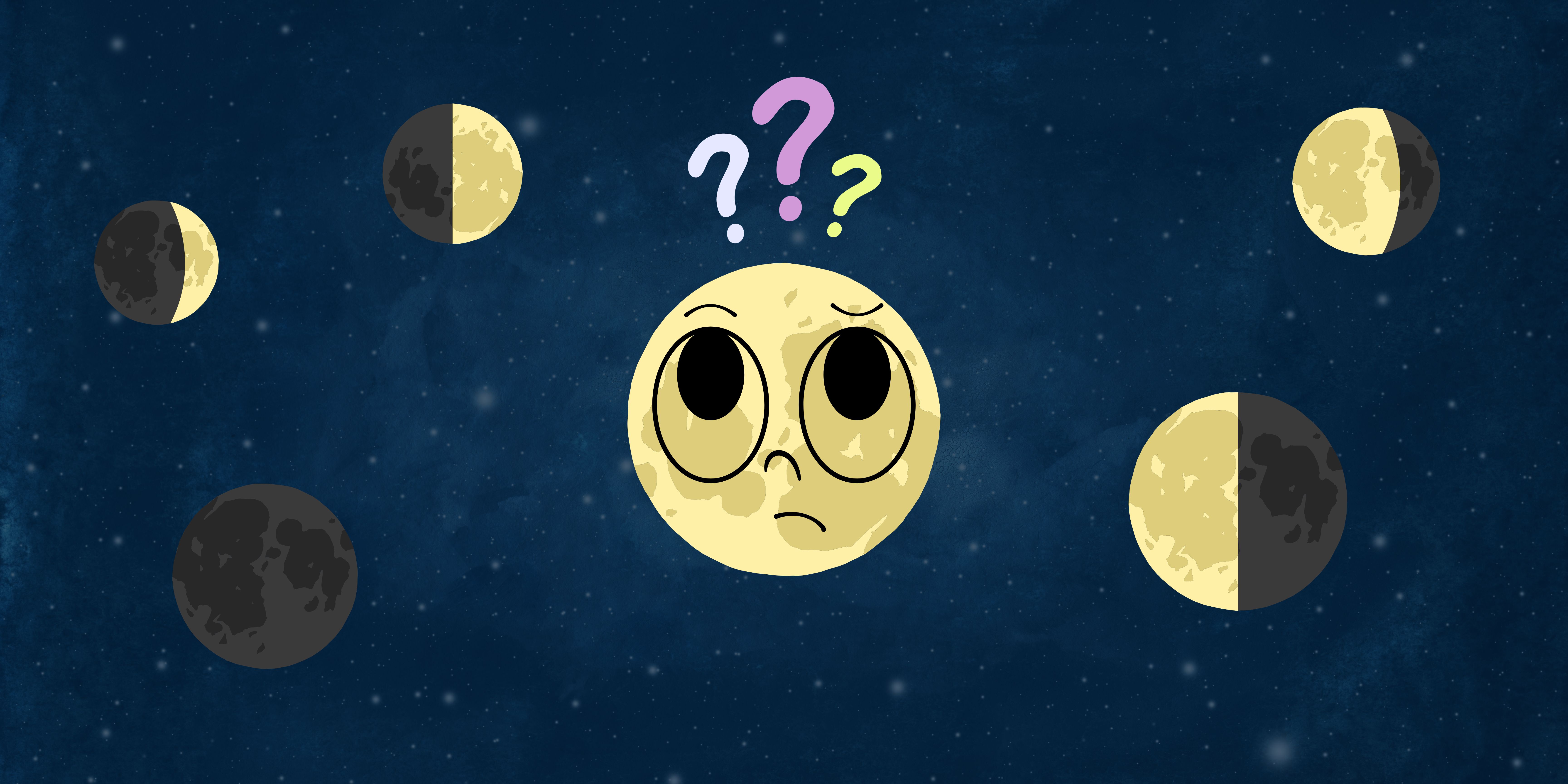 Experimenteer mee: waarom verandert de maan van vorm?