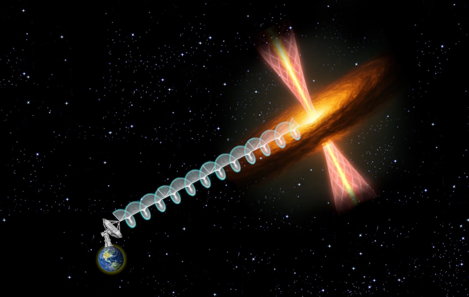 Astronomen zien eerste glimp van magnetisme bij een jonge zware ster