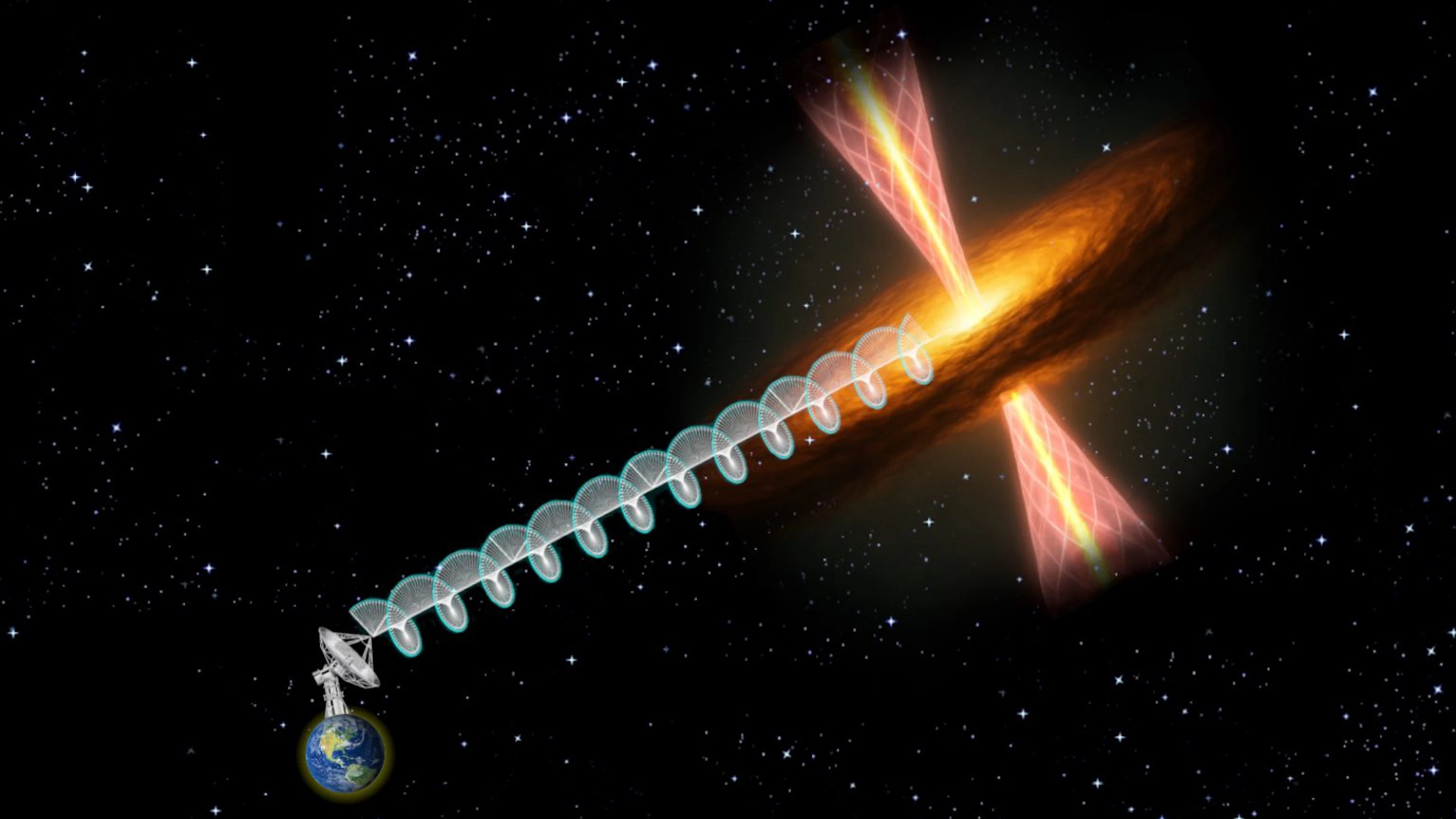 Astronomen zien eerste glimp van magnetisme bij een jonge zware ster
