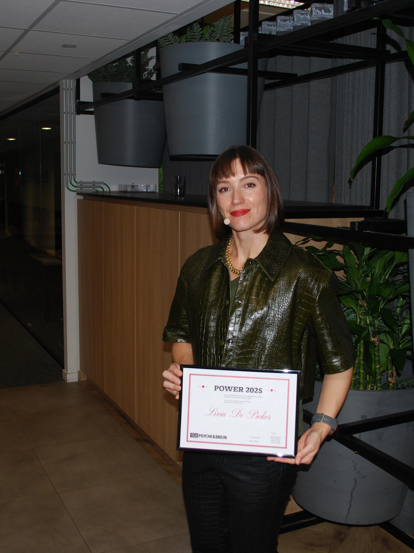 Livia De Picker bekroond voor haar onderzoek naar het verband tussen het immuunsysteem en mentale aandoeningen