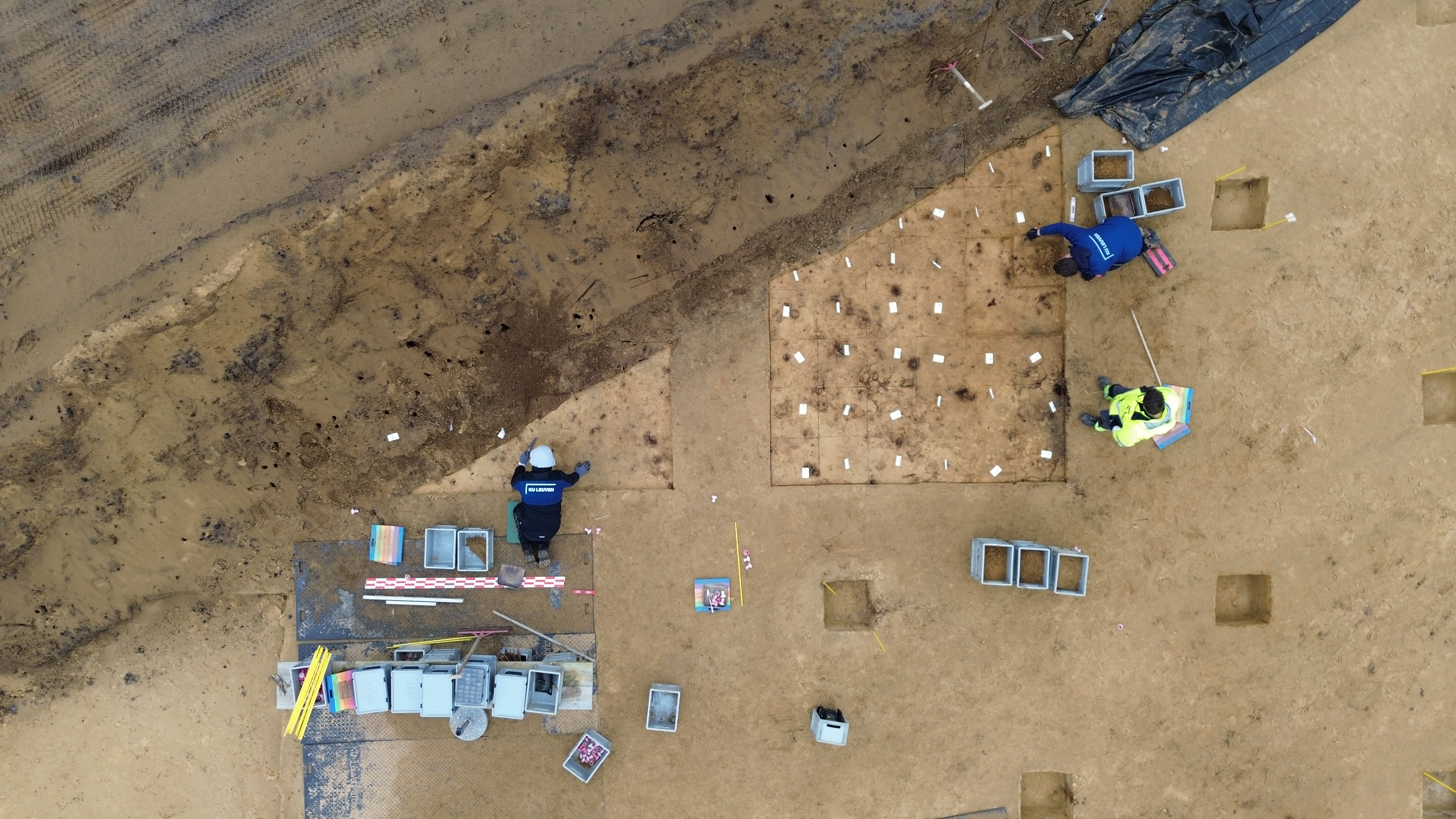 Opgravingen op ‘prehistorische hotspot’ in Lommel afgerond: ‘Wild was spek voor de bek van jagers-verzamelaars’